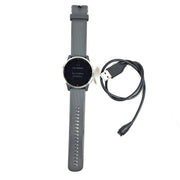 Garmin Vivoactive 4 Men's Watch GPS Smartwatch Sport Black Gray Rubber 45mm