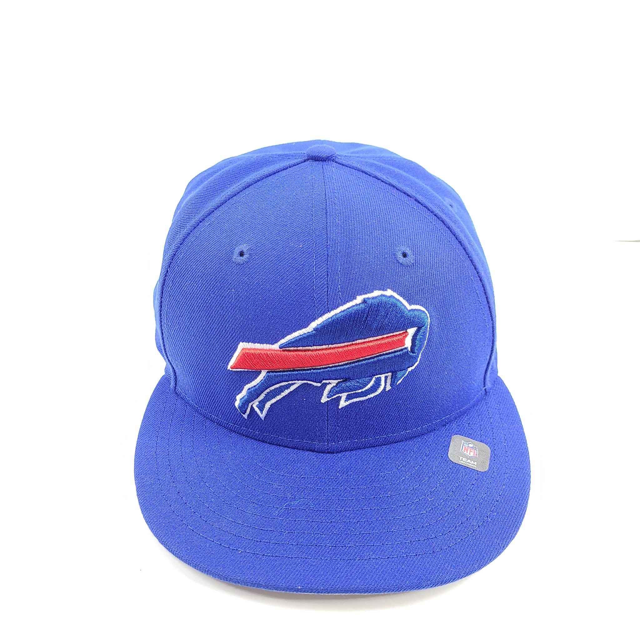 New Era 59FIFTY Buffalo Bills NFL Team Basic Baseball Cap Royal Blue Size 7 3/4