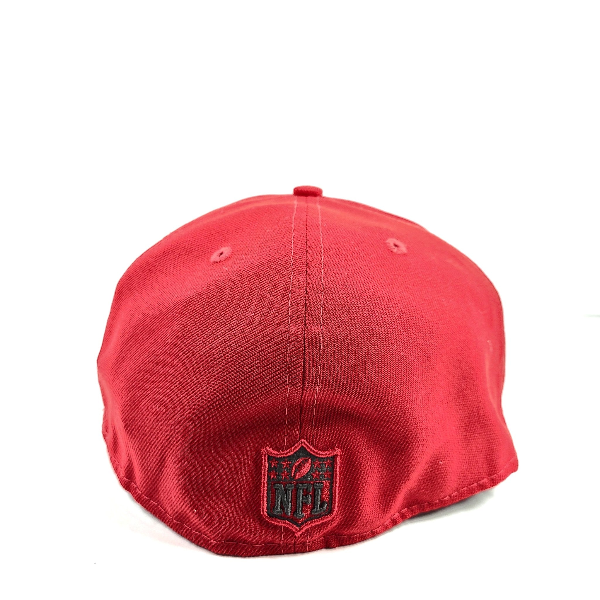 New Era 59FIFTY Tampa Bay Buccaneers NFL Identity Fitted Hat Red Size 8