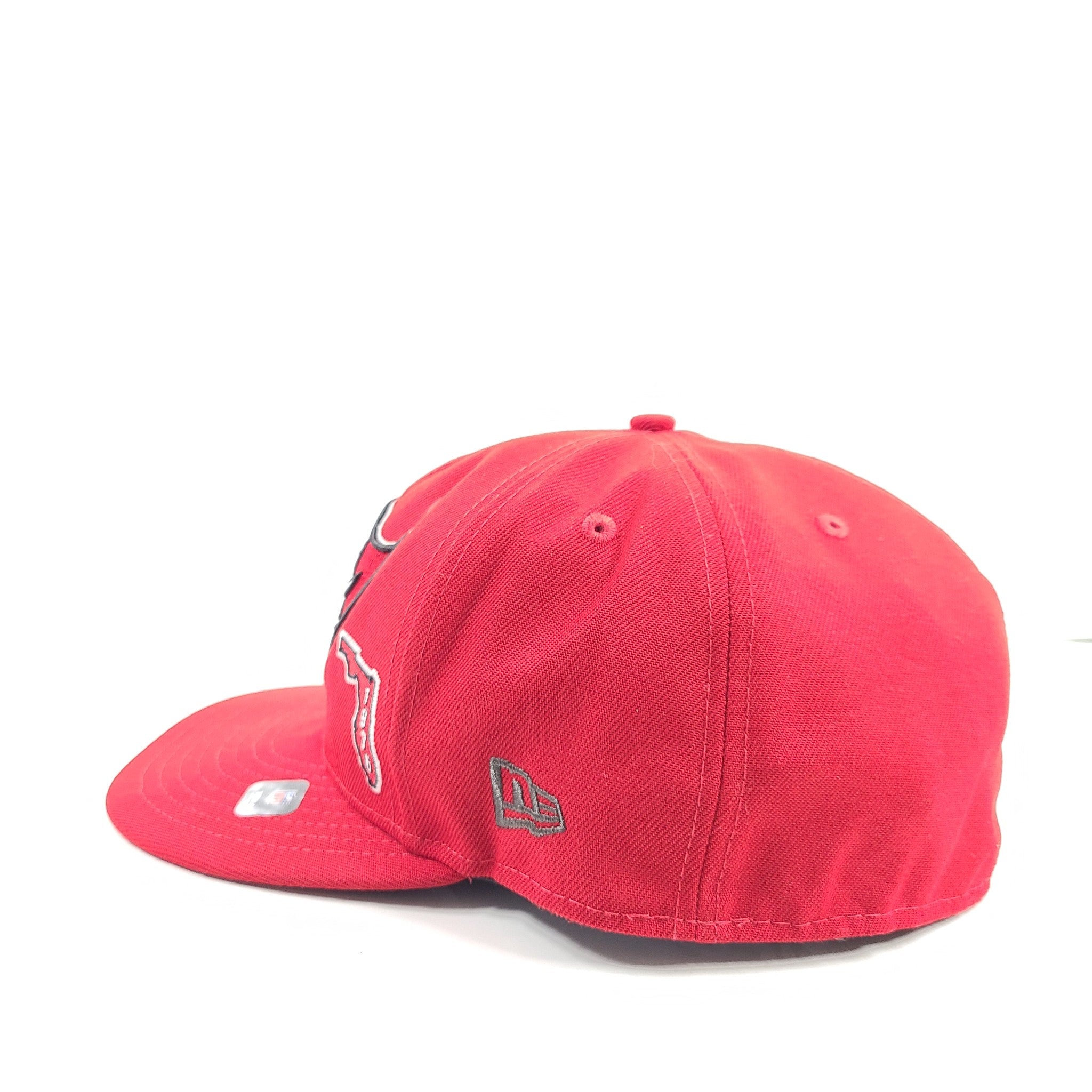 New Era 59FIFTY Tampa Bay Buccaneers NFL Identity Fitted Hat Red Size 8
