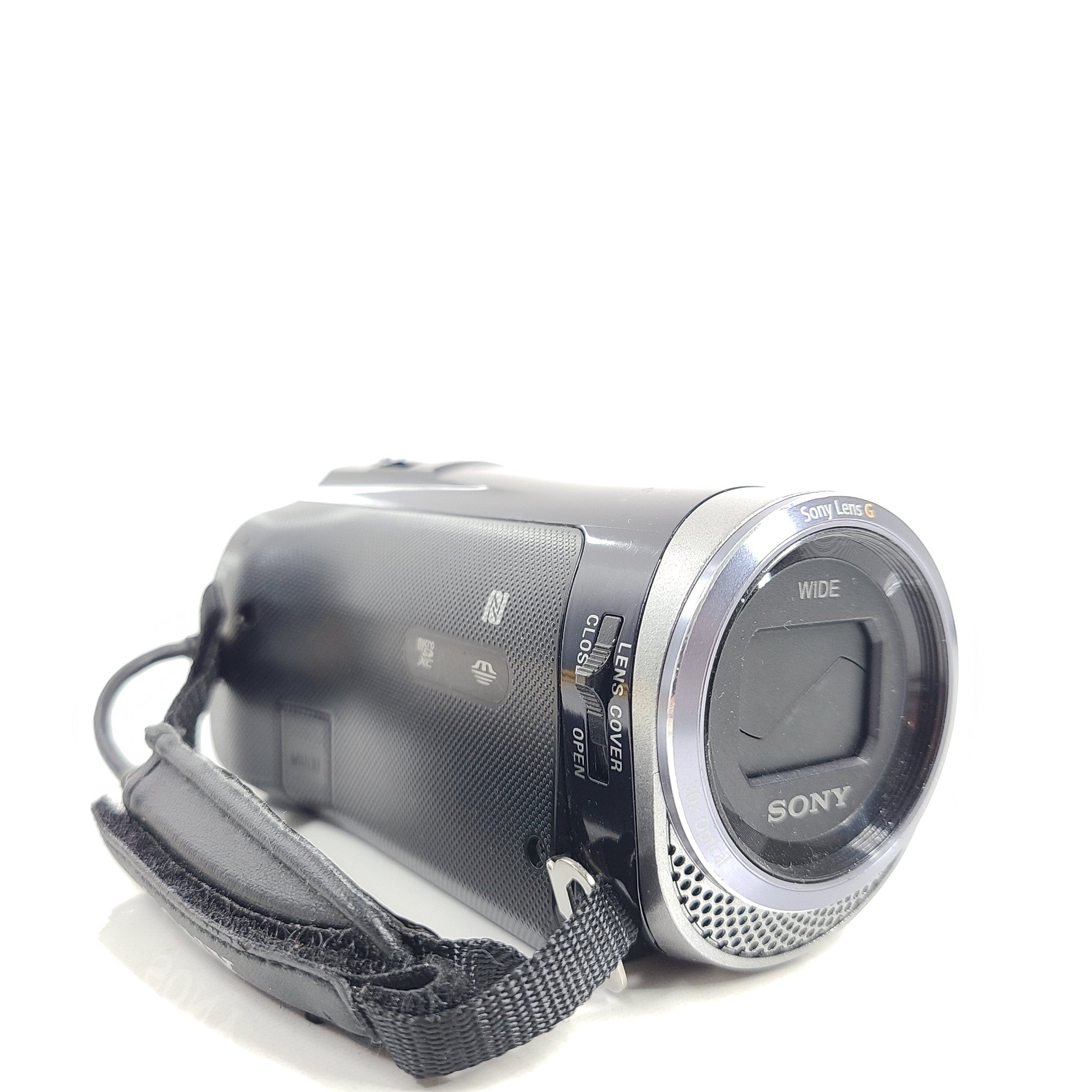 Sony Handycam HDR-PJ340 60x Clear Image Zoom Camcorder - Black 32GB SD card