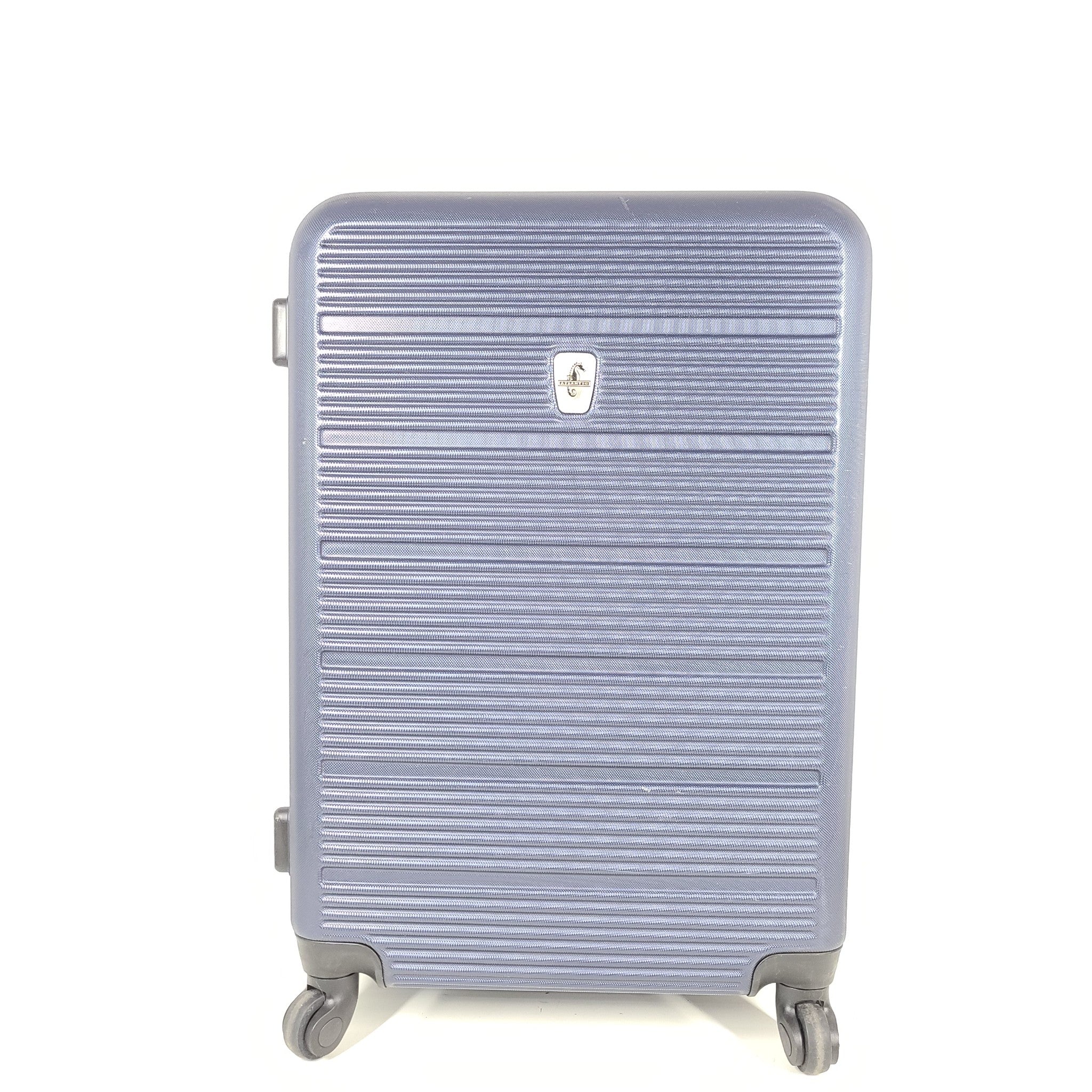 Atlantic 25" Spinner Expandable Check In Luggage Hardcase Navy Blue