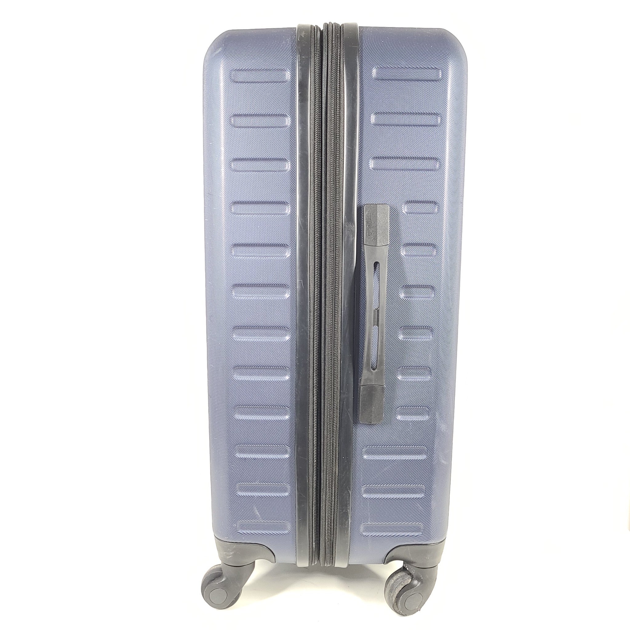 Atlantic 25" Spinner Expandable Check In Luggage Hardcase Navy Blue