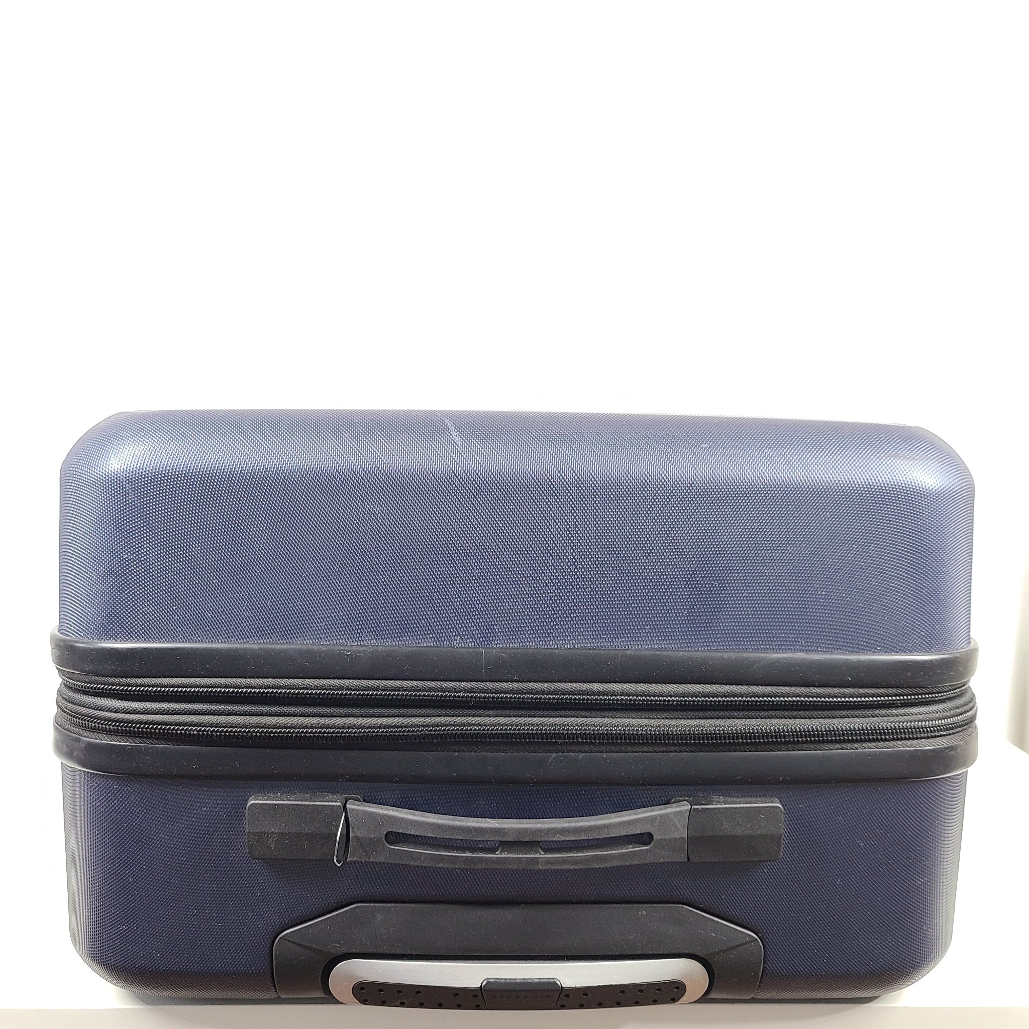 Atlantic 25" Spinner Expandable Check In Luggage Hardcase Navy Blue