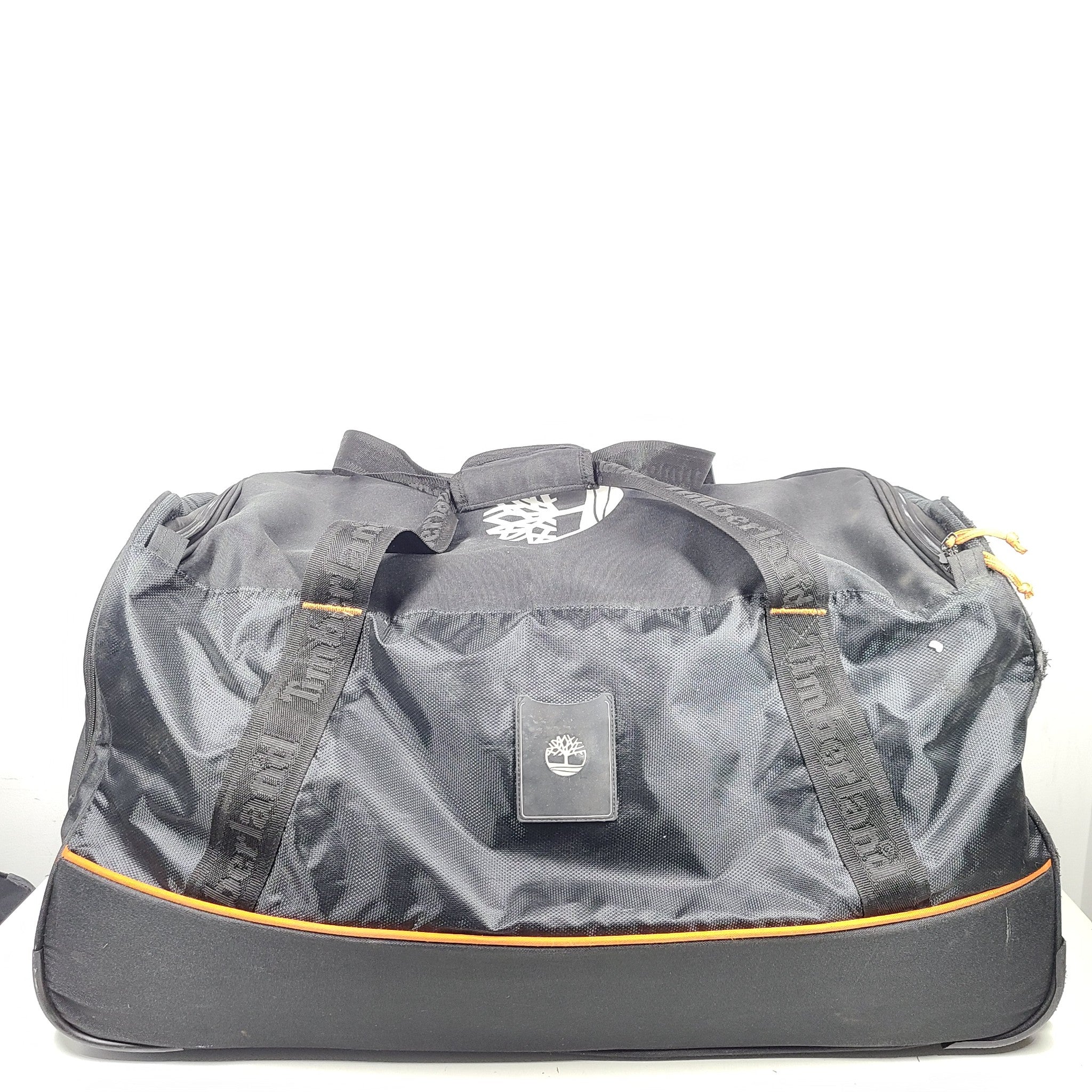 Timberland 30" Large Luggage Wheeled Duffel Bag Softshell Black