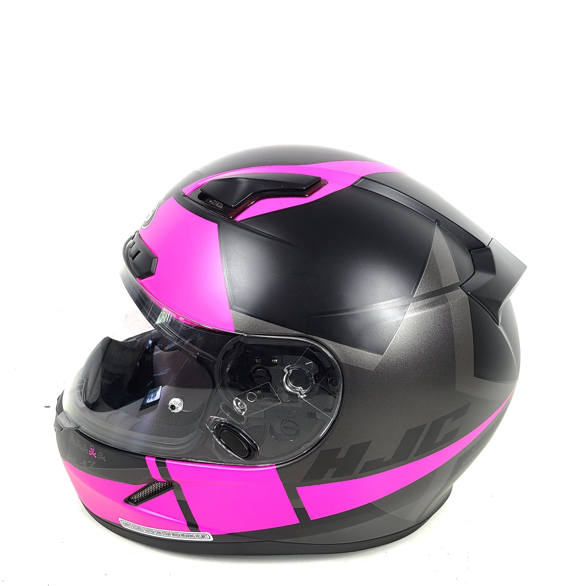 HJC CL-17 Motorcycle Helmet Full Face Black/Pink Size M (58-59)