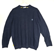 Timberland Men's "William" Pullover Sweater Knit Navy Blue Sz 2XL