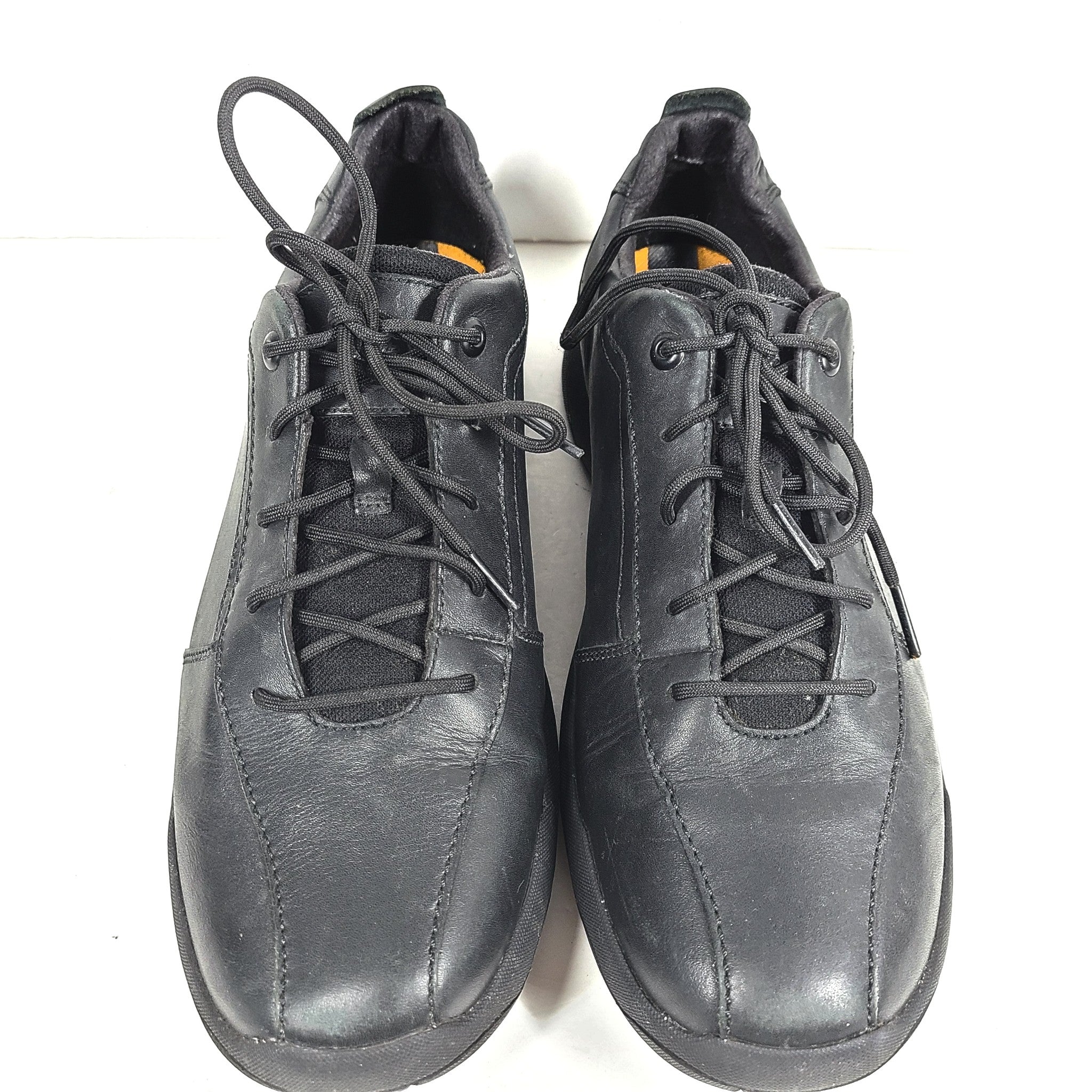 Timberland Men's Earthkeepers Oxford Leather Shoes 721119 Black Sz 9.5 READ