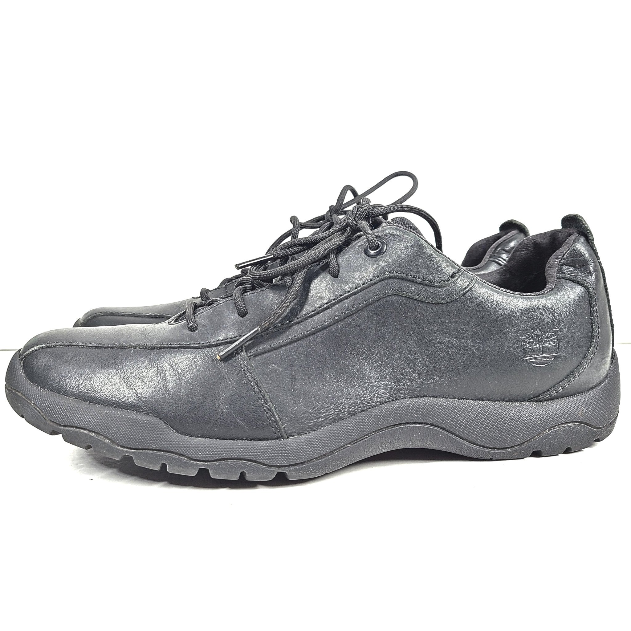 Timberland Men's Earthkeepers Oxford Leather Shoes 721119 Black Sz 9.5 READ