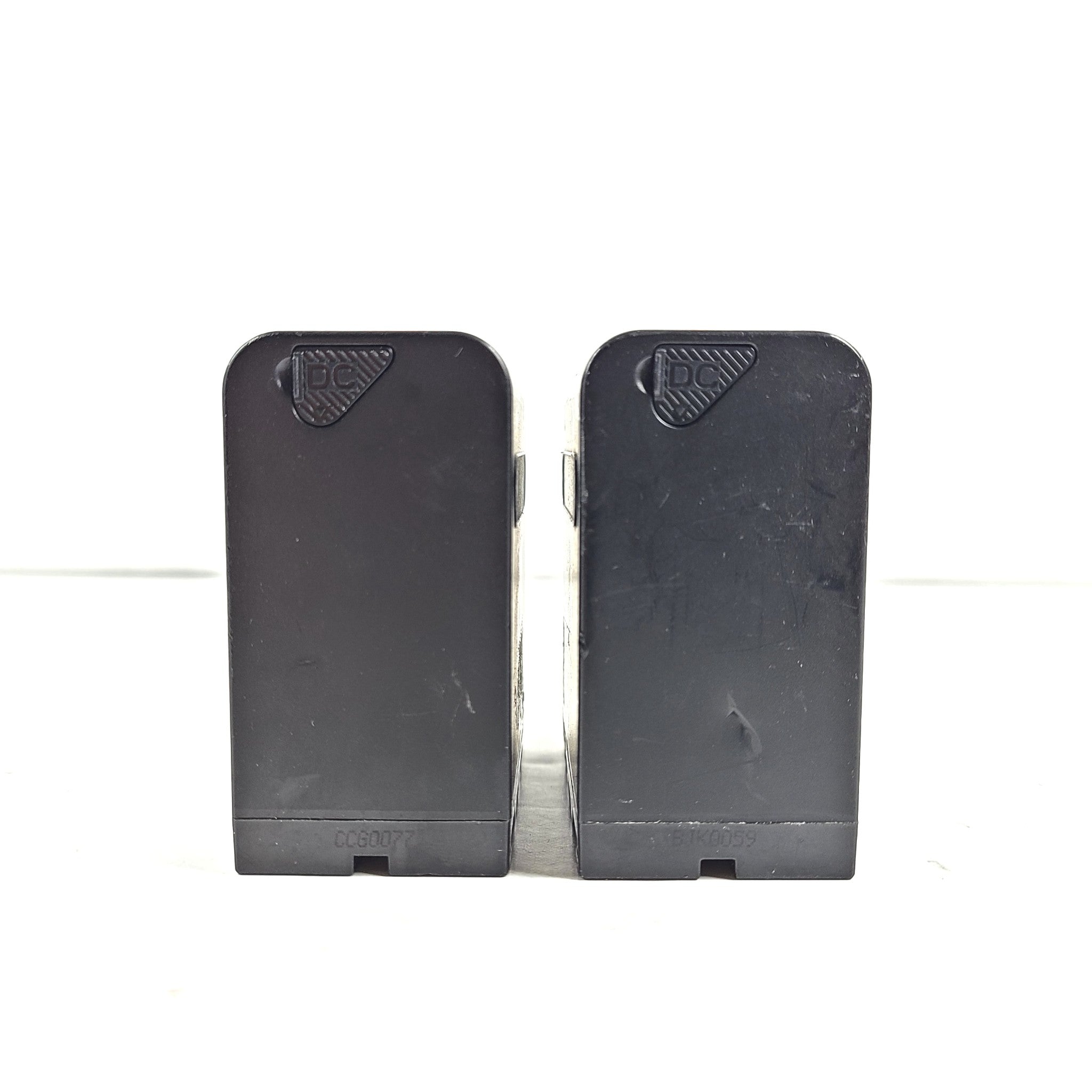 Lot of 2 Powerextra battery NP-F960 7.4V 48.8Wh 6600mAh