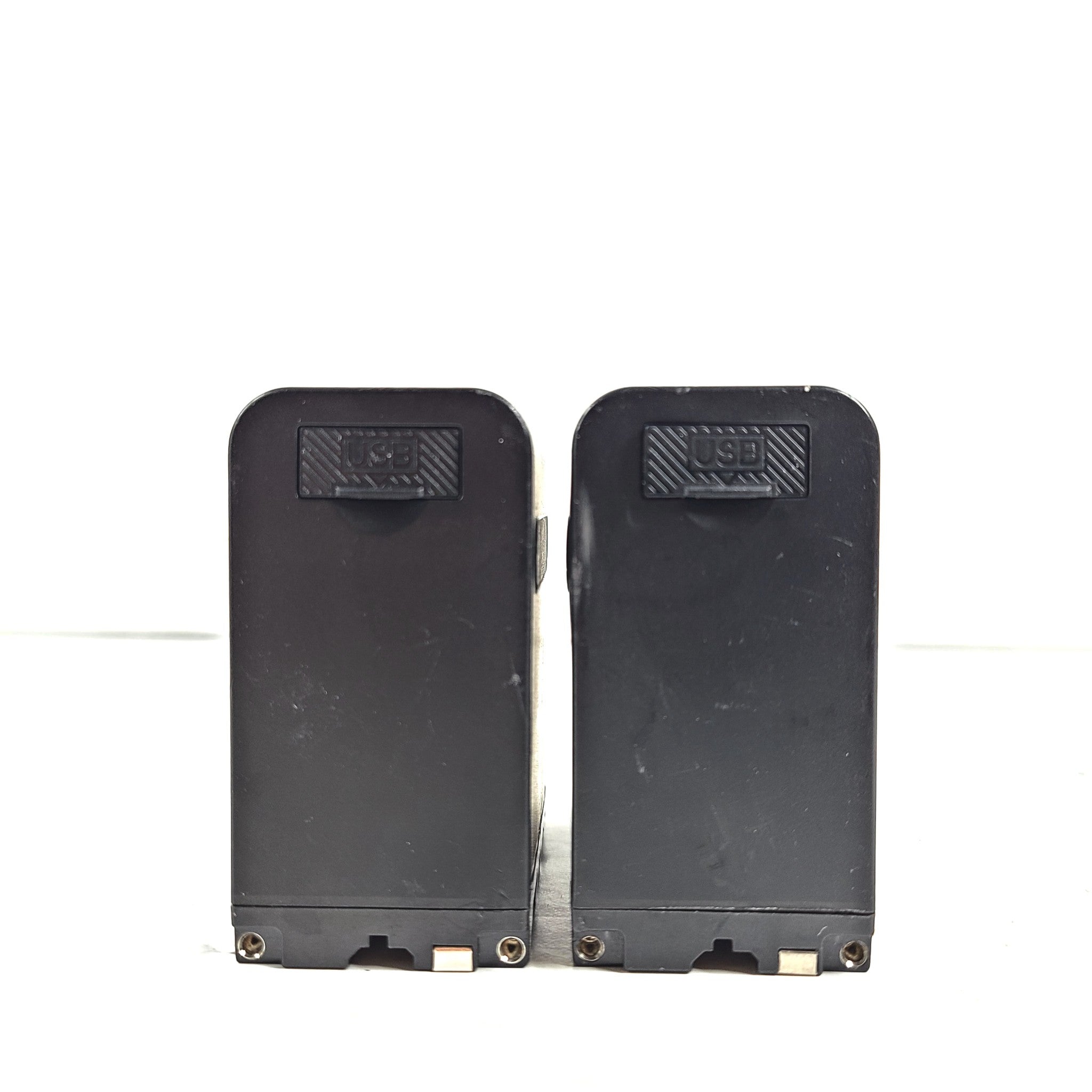 Lot of 2 Powerextra battery NP-F960 7.4V 48.8Wh 6600mAh
