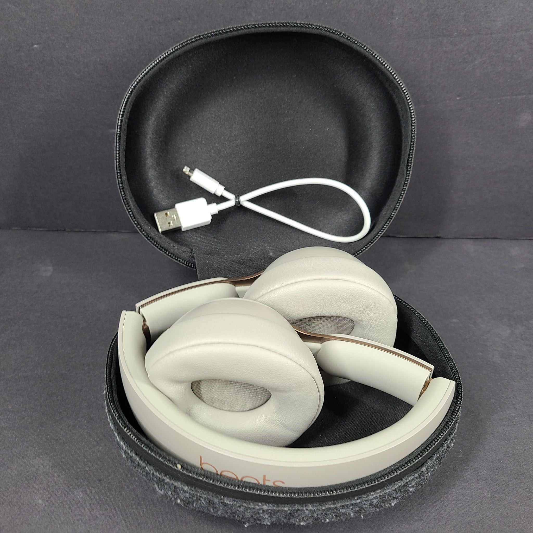 Beats By Dr. Dre Solo Pro Wireless Noise Cancelling Headphones A1881 Gray