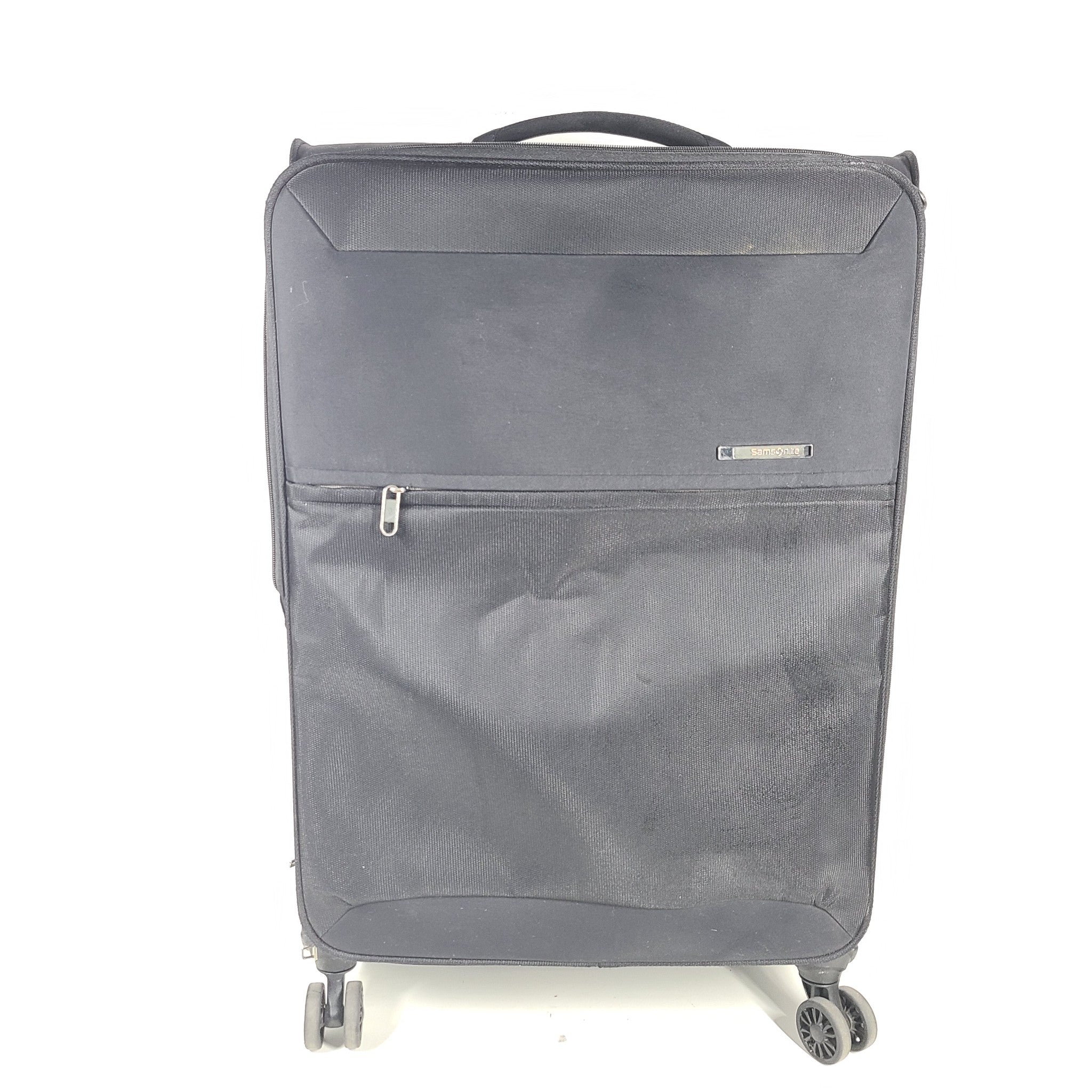 Samsonite Asphere 26" Spinner Luggage Softshell Expand Lock Ultra Light Black