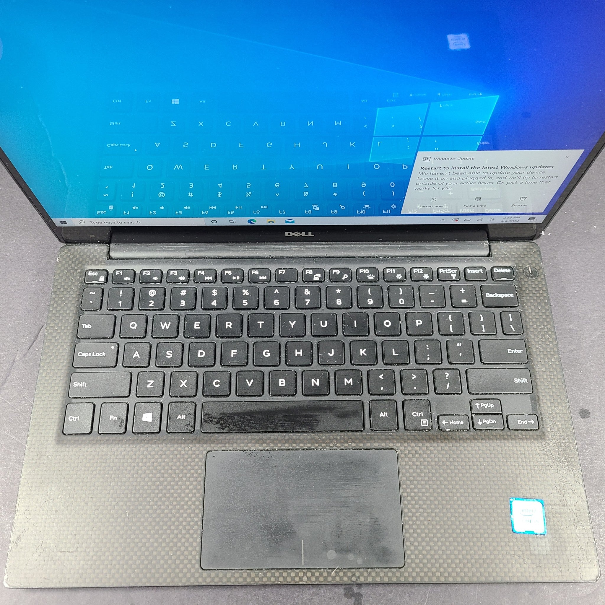 Dell XPS 13 9350 13.3" 256GB SSD Intel Core i5-6200U @2.3GHz 8GB RAM READ