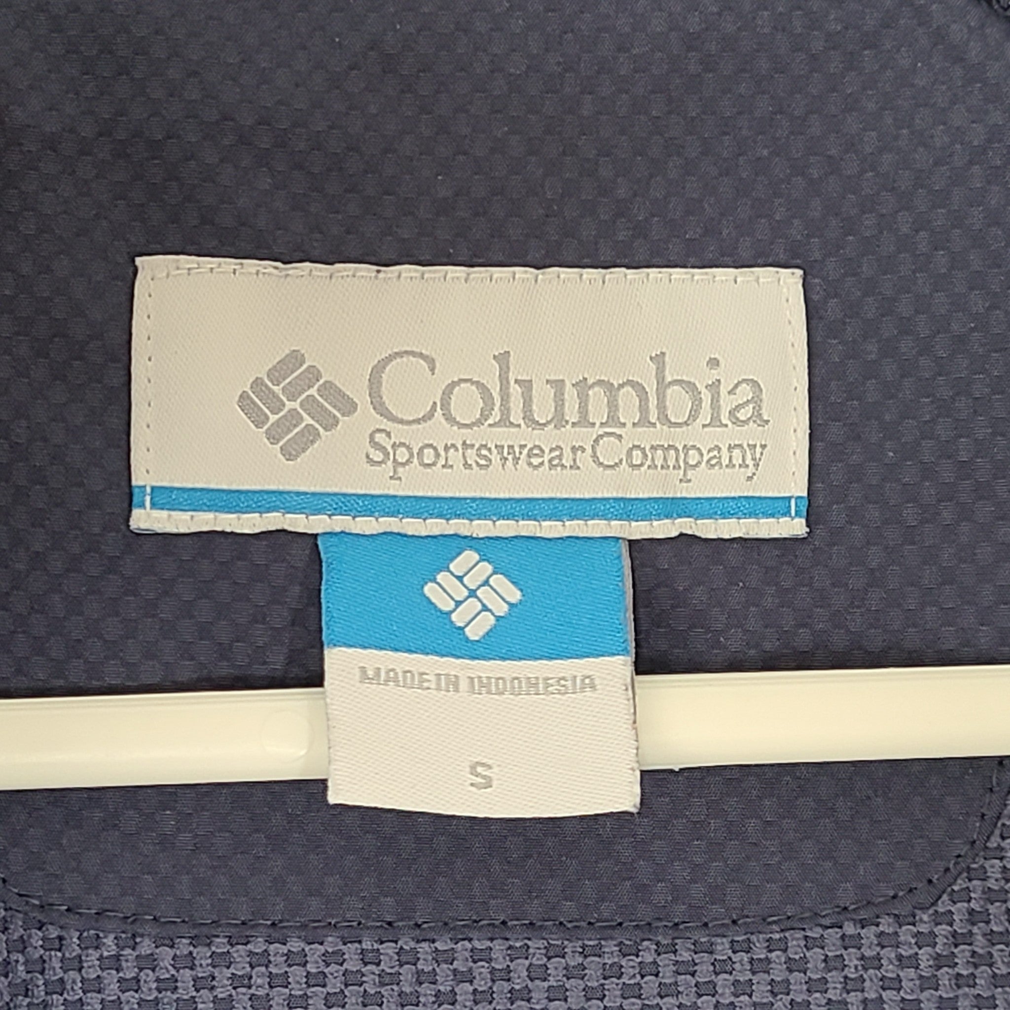 Columbia Women's Softshell Hooded Jacket Lightweight Zipped Pockets Blue Size S