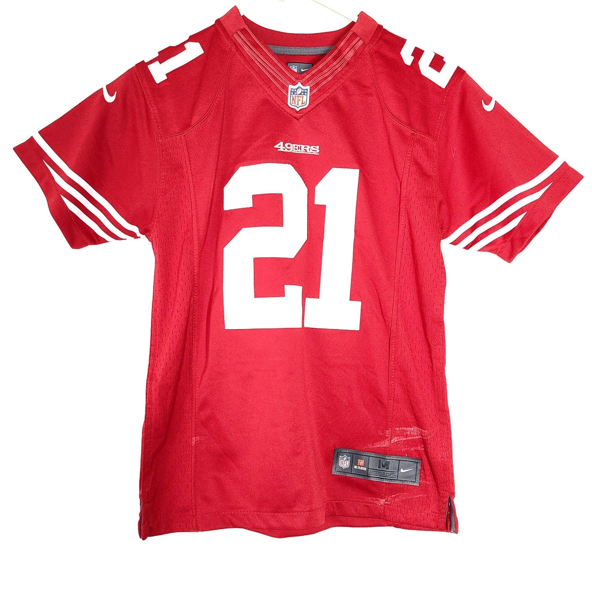 Youth Nike Frank Gore Scarlet San Francisco 49ers Game Jersey Sz M (10-12)