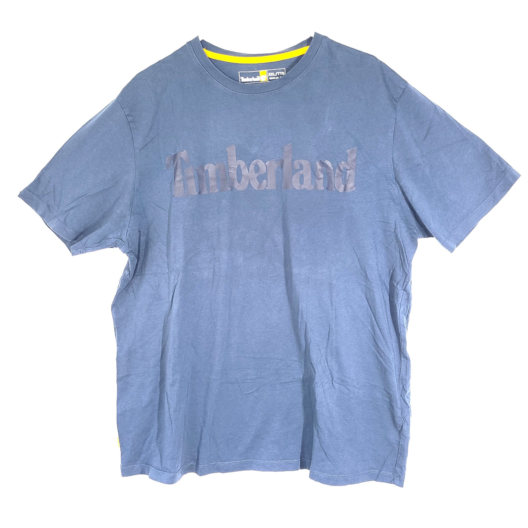 Timberland Men's TFO SS Short Sleeve Blue 100% Cotton Shirt TB0A2BRN Sz 2XL