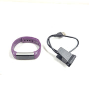 Fitbit Alta FB406 Fitness Tracker Pedometer Steps Monitor Plum - Size Small