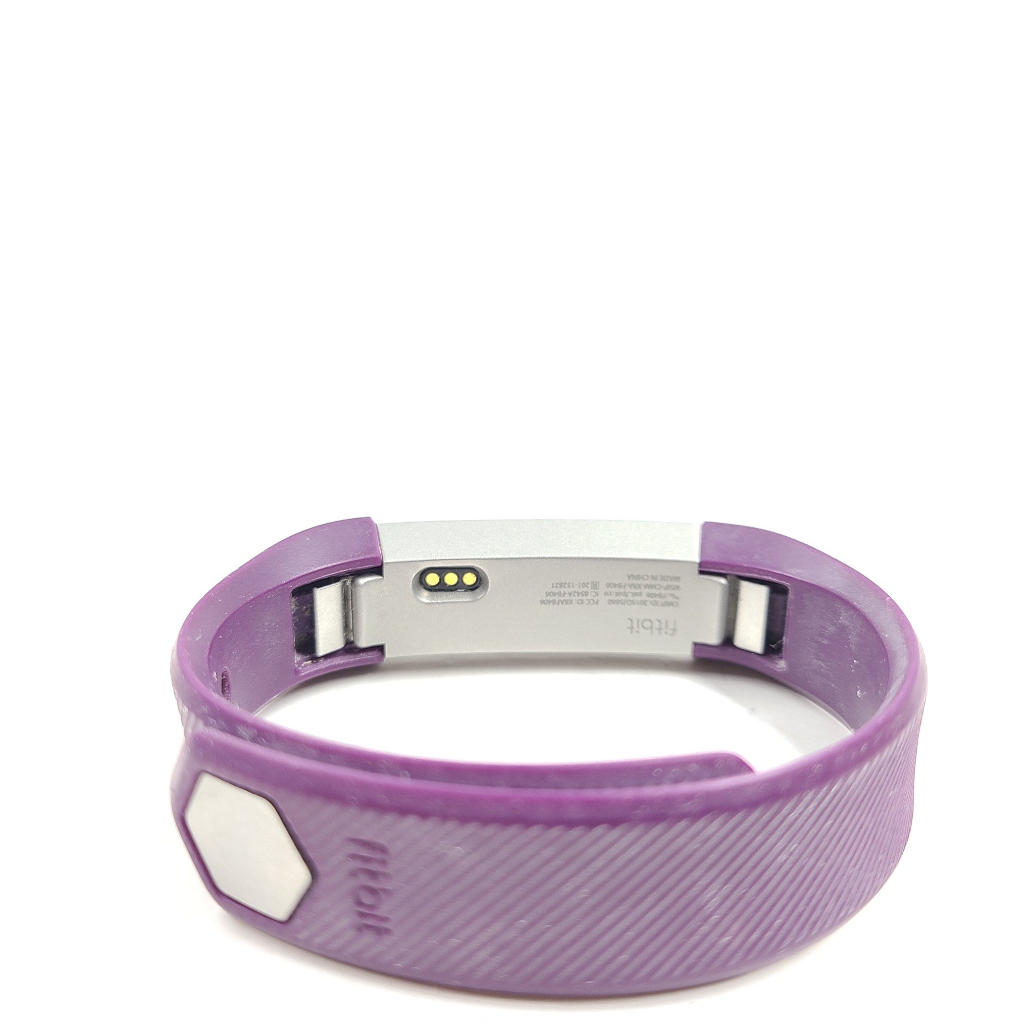 Fitbit Alta FB406 Fitness Tracker Pedometer Steps Monitor Plum - Size Small