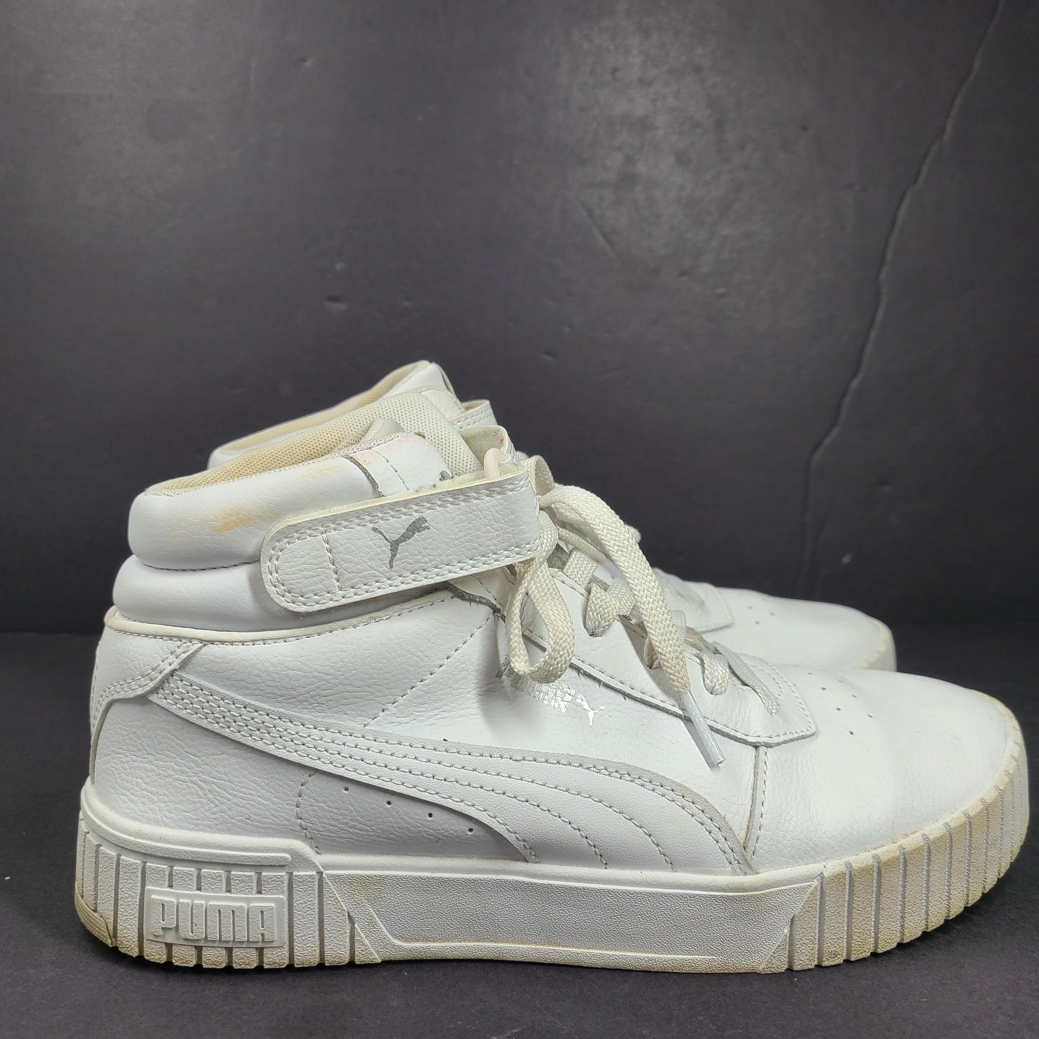 Puma Women's Carina 2.0 Mid Sneakers Casual Shoes 385851-02 White Sz 9