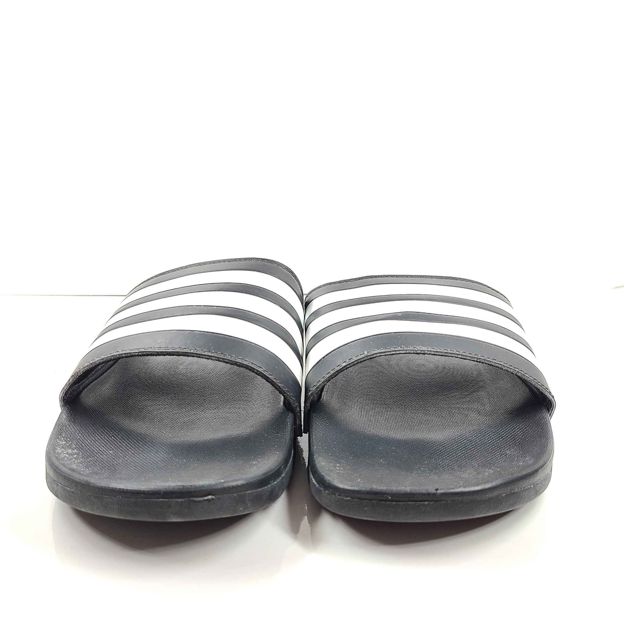 Adidas Men's Adilette Comfort Slides GZ5891 Pool Sandals Black Sz 12