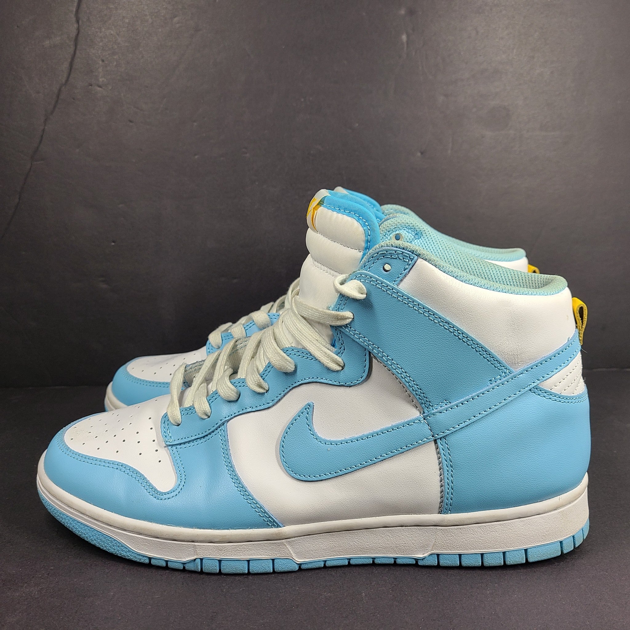 Nike Men's Dunk High Blue Chill Sneakers Shoes DD1399-401 Blue White Sz 11.5