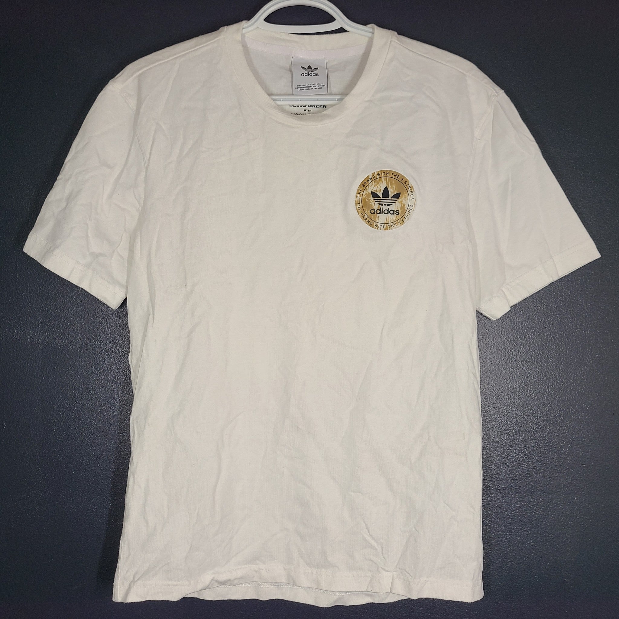 adidas x  Yoshitoshi Kanemaki Artist Tee Shirt HA4704 White XS