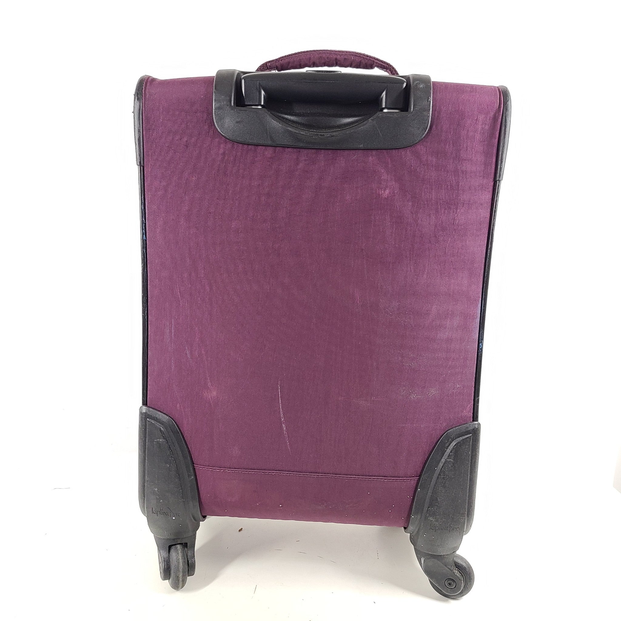 Kipling 22" Parker Small Rolling Luggage Carry On Cabin Spinner Purple
