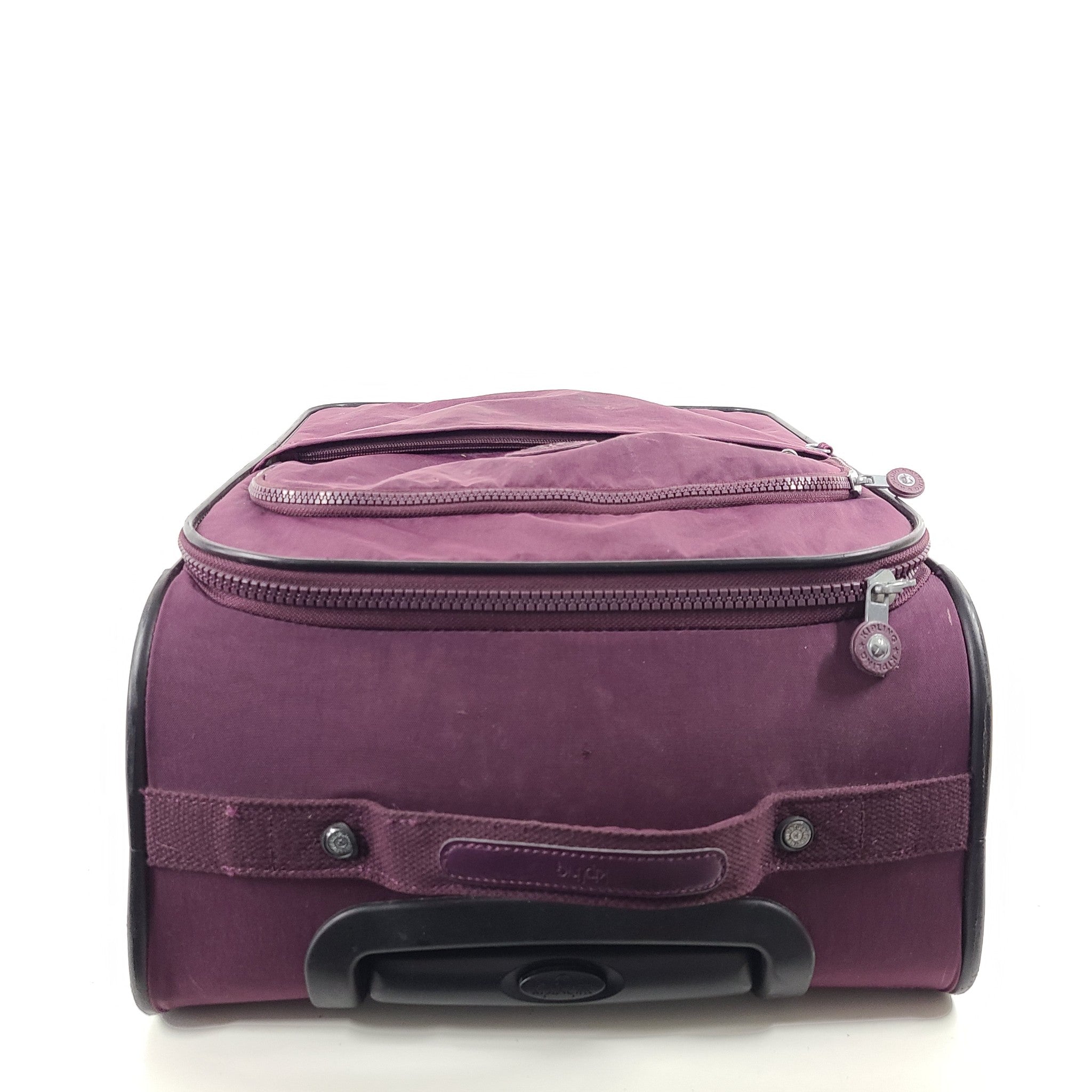Kipling 22" Parker Small Rolling Luggage Carry On Cabin Spinner Purple
