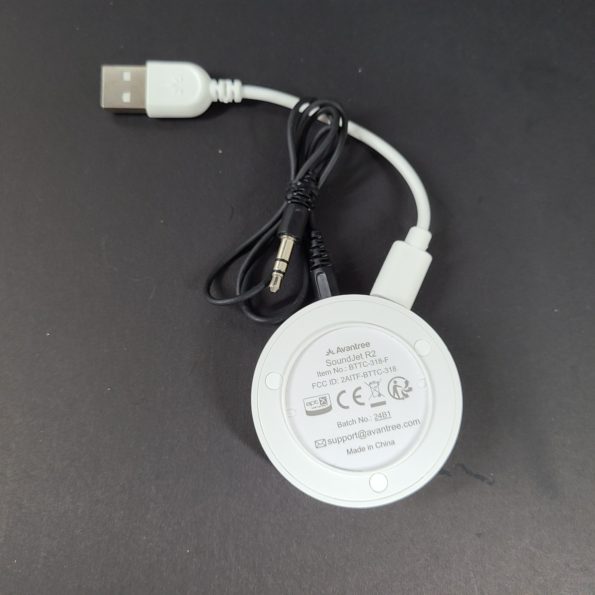 Avantree SounJet R2 In-Flight Wireless Bluetooth Transmitter Receiver