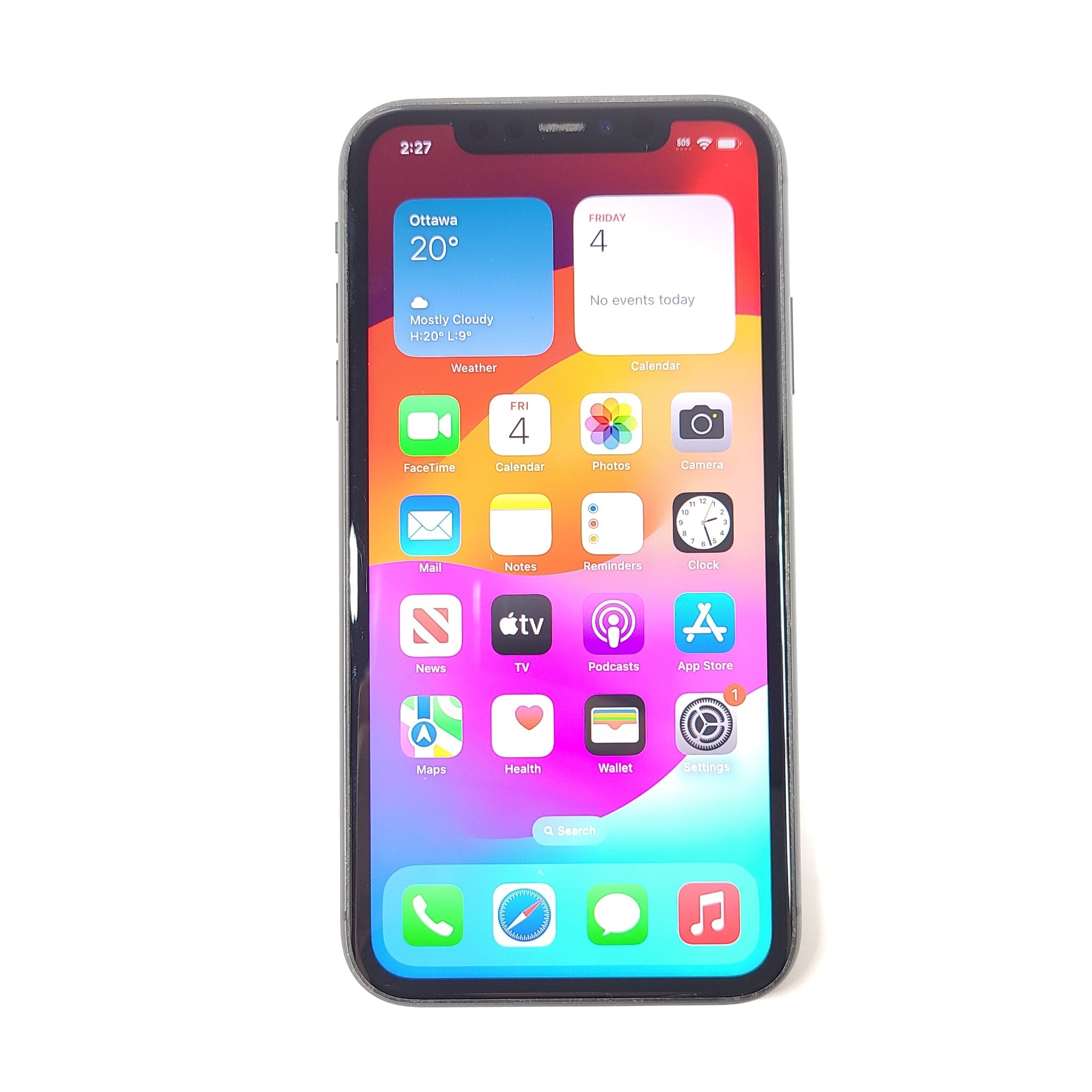 Apple iPhone 11 64GB Space Gray A2111 (CDMA + GSM) FOR PARTS READ