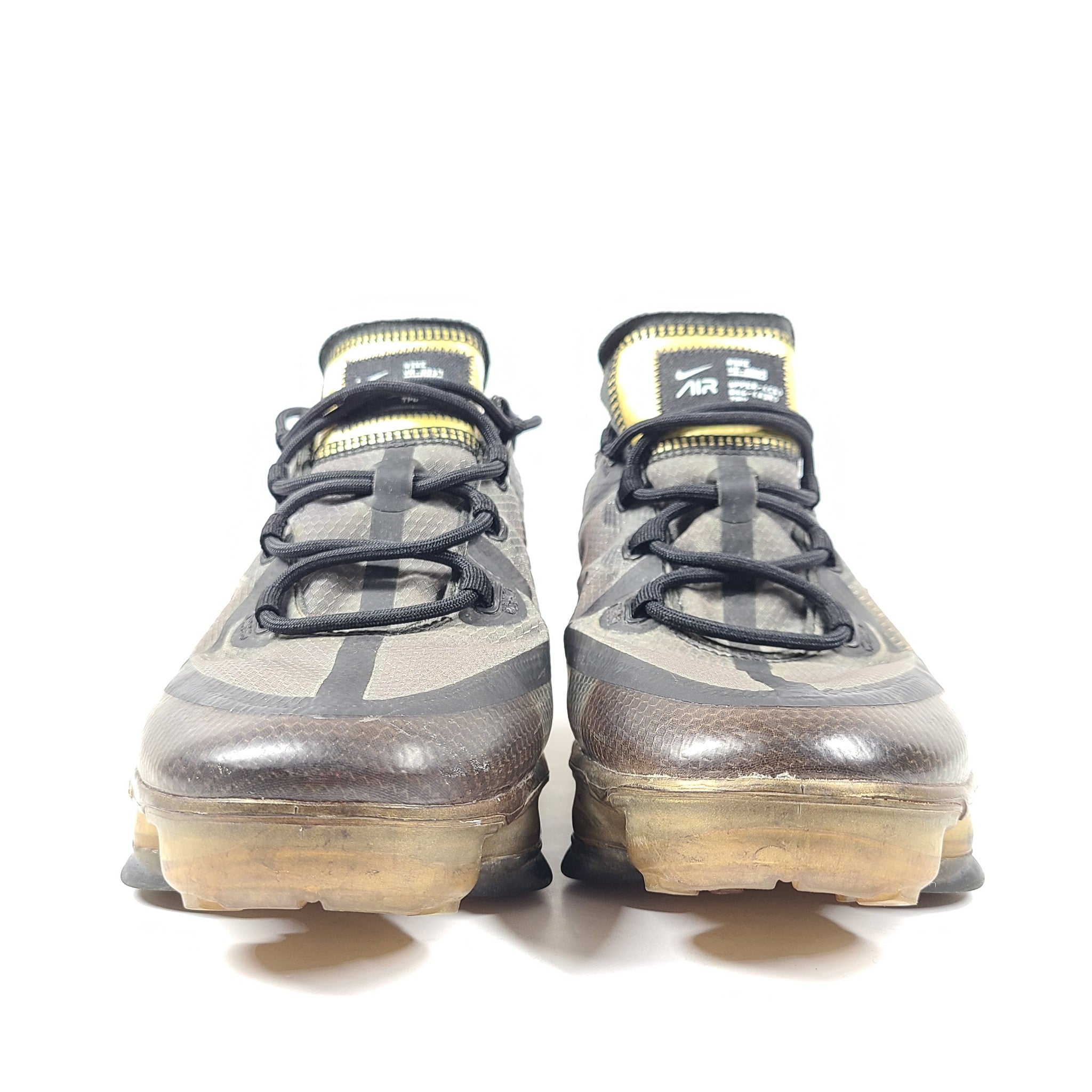 Nike Kids' Air VaporMax 2019 GS Sneakers AJ2616-004 Black Metallic Gold Sz 5.5Y