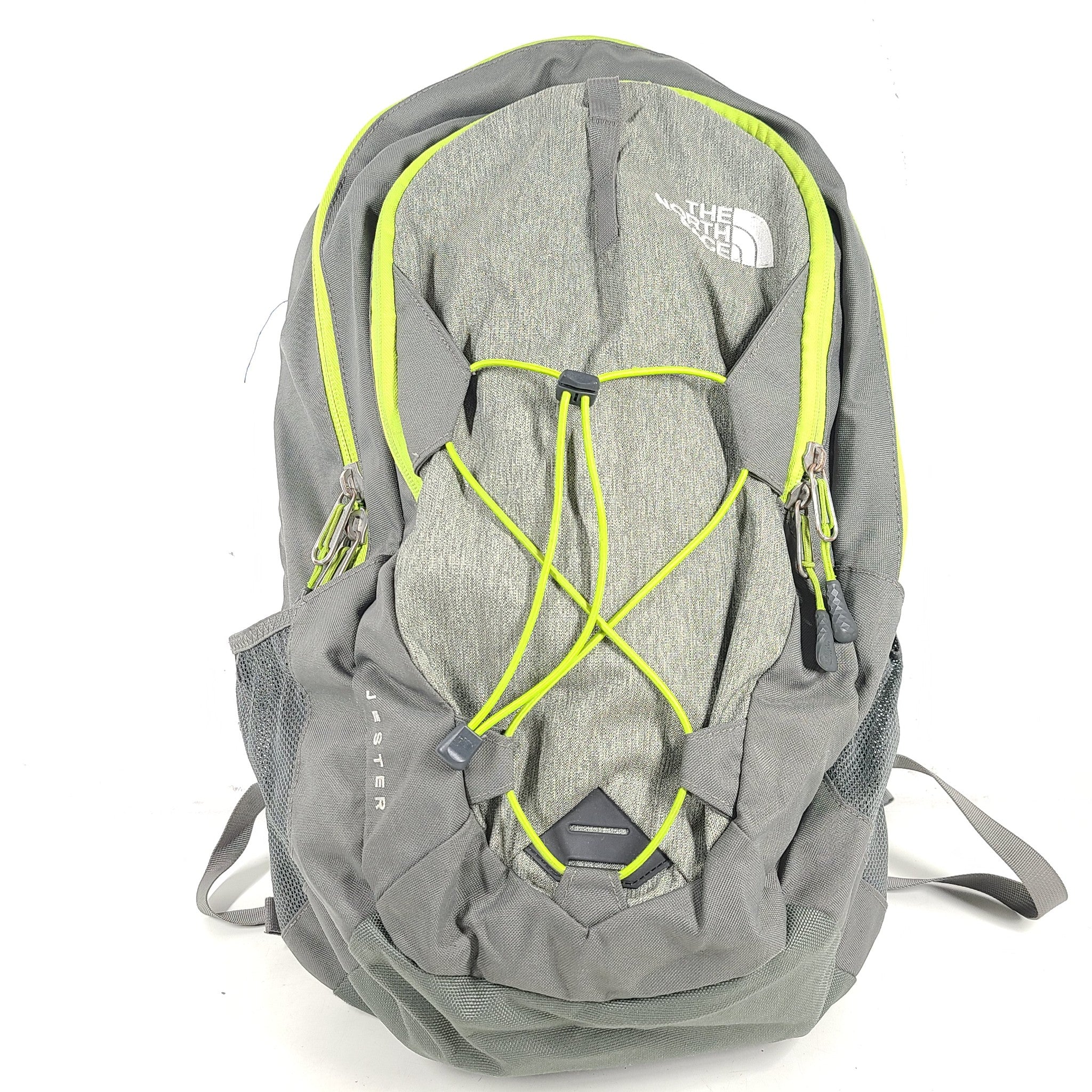 The North Face TNF Women's Jester Backpack Hiking Laptop NF00CHJ4 Gray 22L