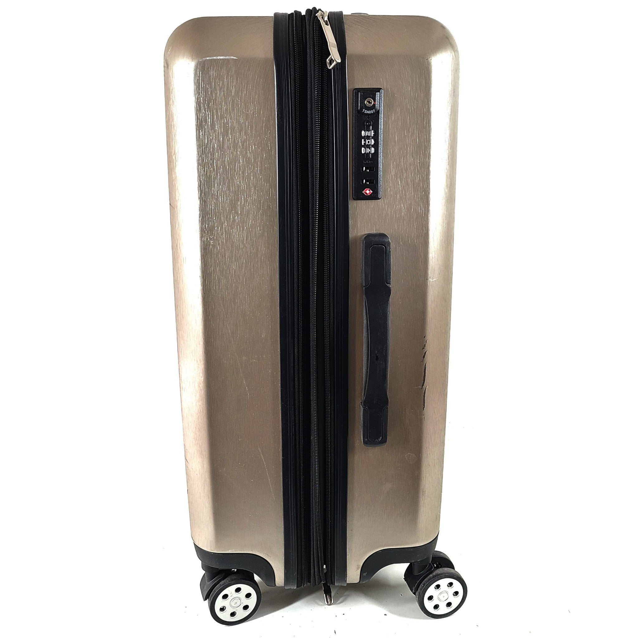 Air Canada 25" Spinner Hardside Luggage Expandable Lightweight TSA Lock Gold