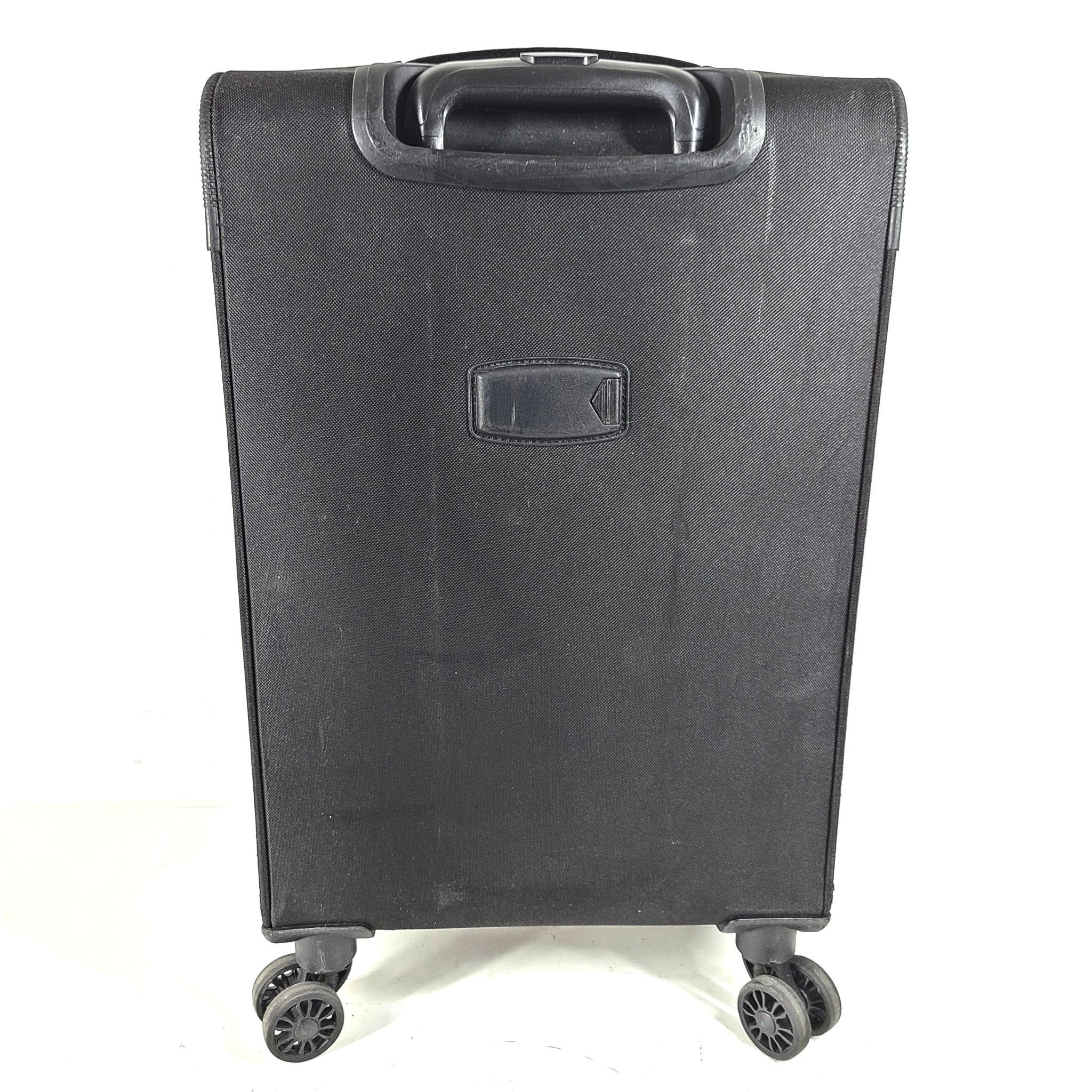 IT Luggage Divinity II 22" Spinner Carry On Luggage Expandable Black Rose Gold