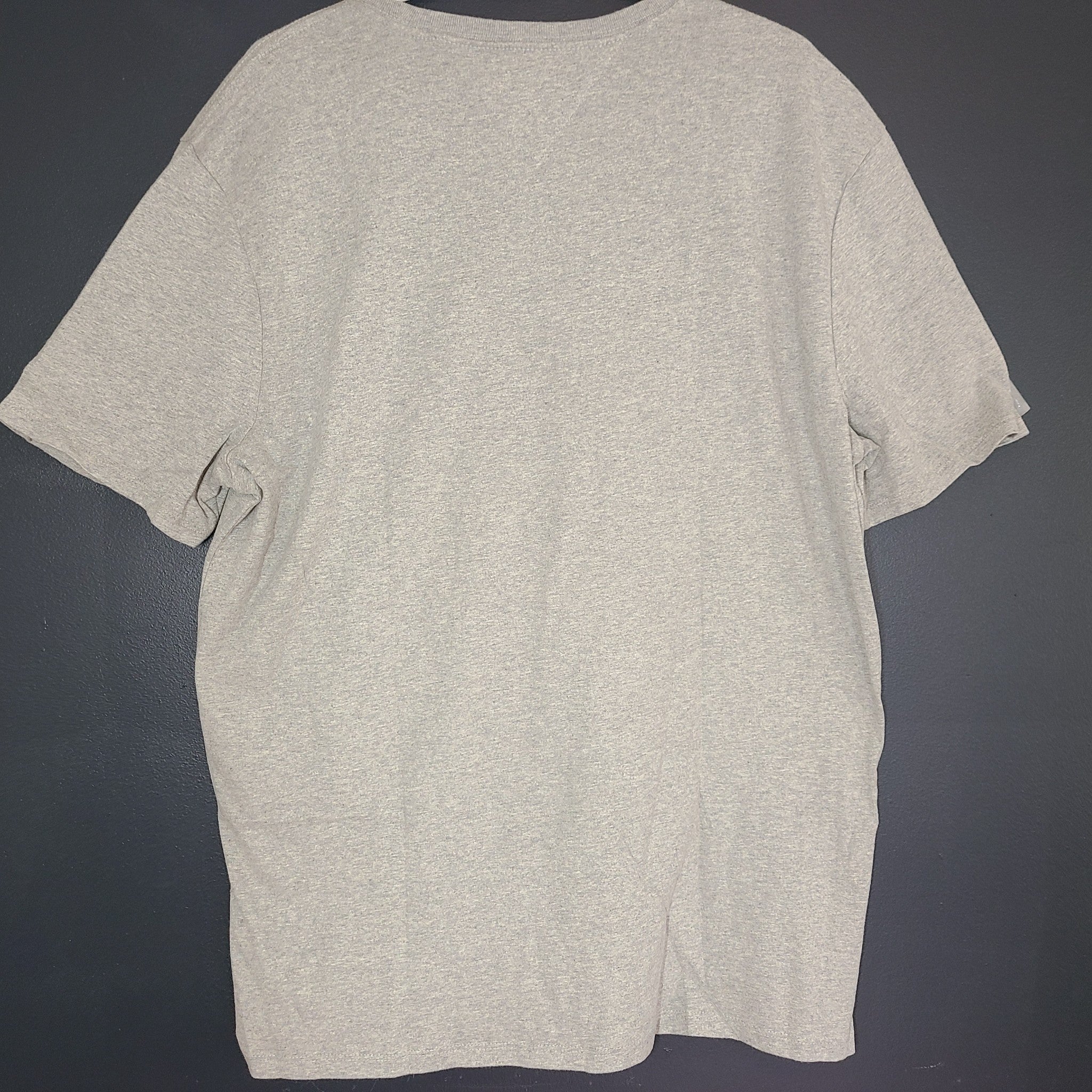 Tommy Hilfiger Men's Flag Logo T-Shirt Cotton Regular Fit Gray Sz XL NEW