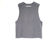 Lululemon Men's Metal Vent Tech Muscle Tank Top Shirt Coal Black Gray Sz XXL