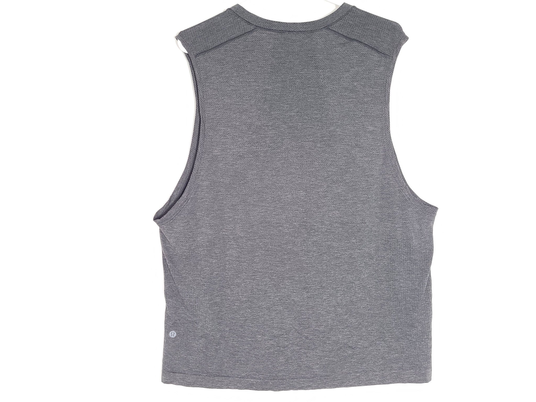 Lululemon Men's Metal Vent Tech Muscle Tank Top Shirt Coal Black Gray Sz XXL