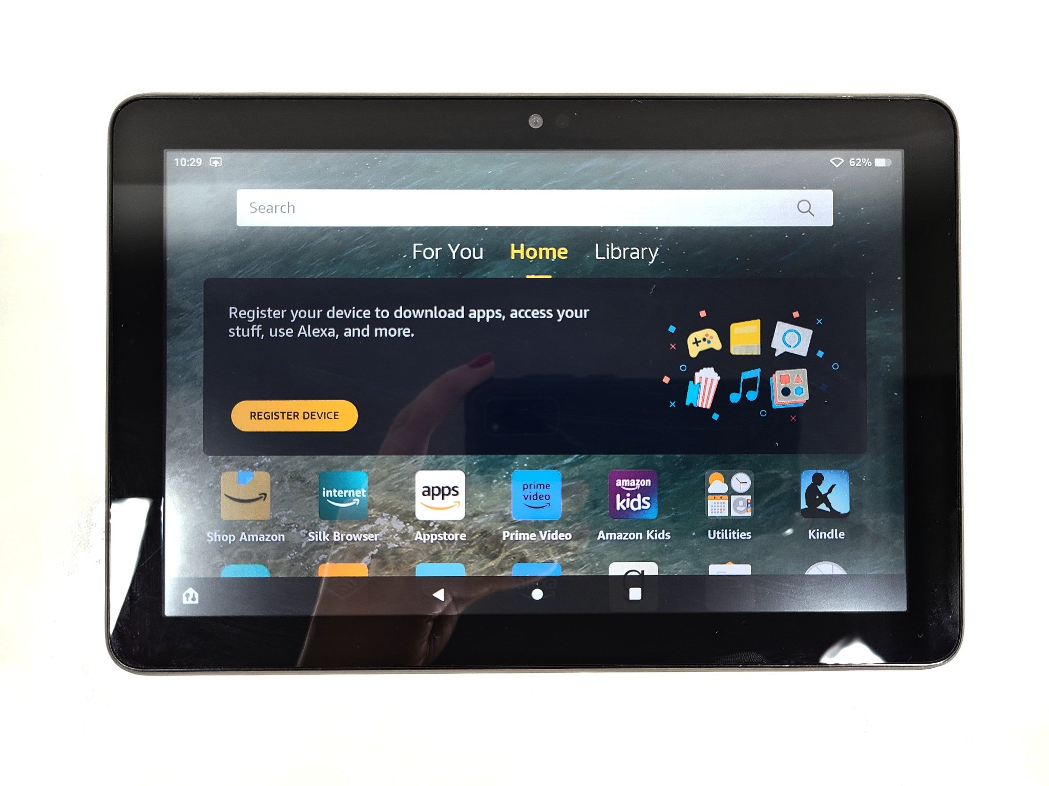 Amazon Kindle Fire HD 8 Plus (12th Gen) 64B Wi-Fi 8in Tablet Black