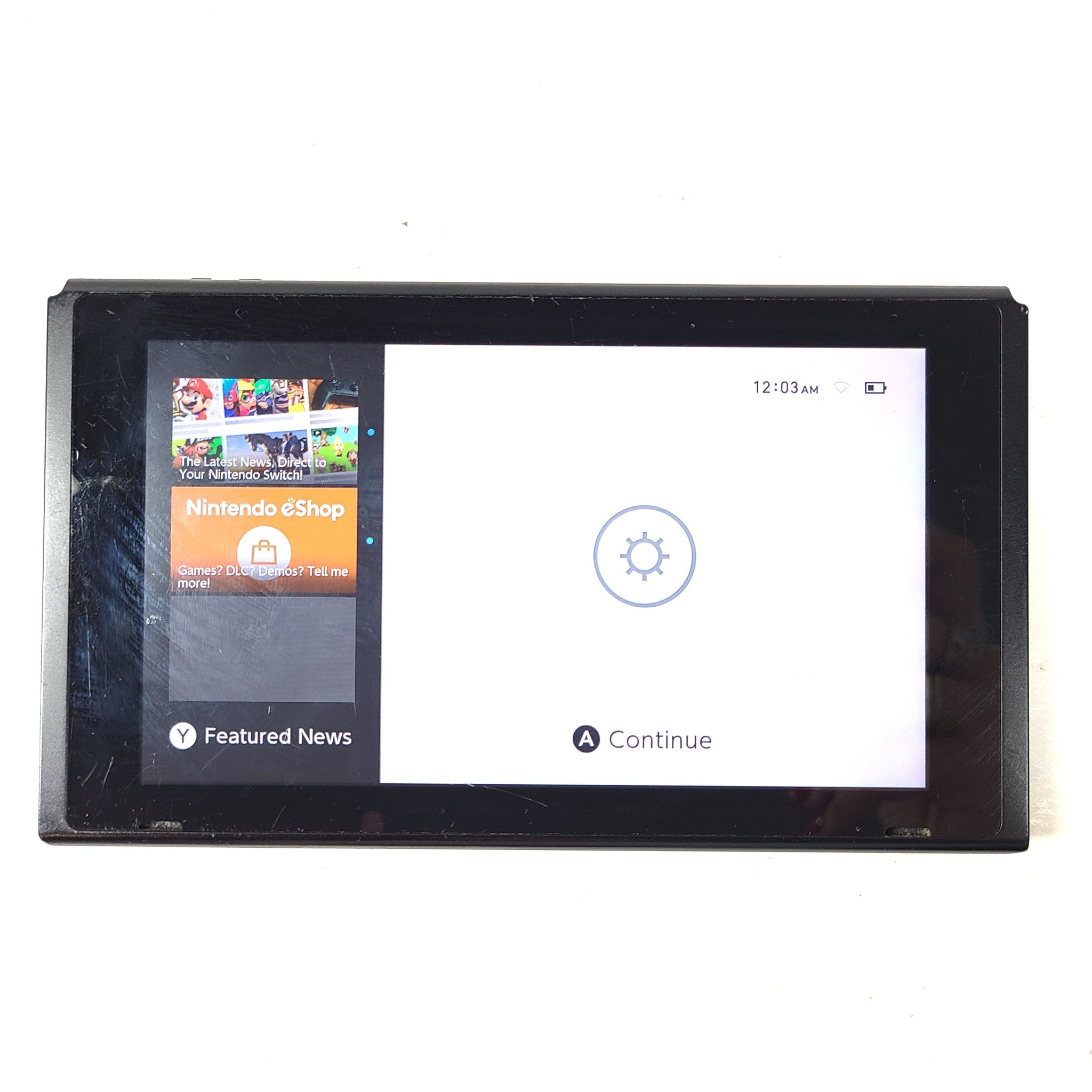 Nintendo Switch Console 32GB HAC-001(-01) Back stand is missing