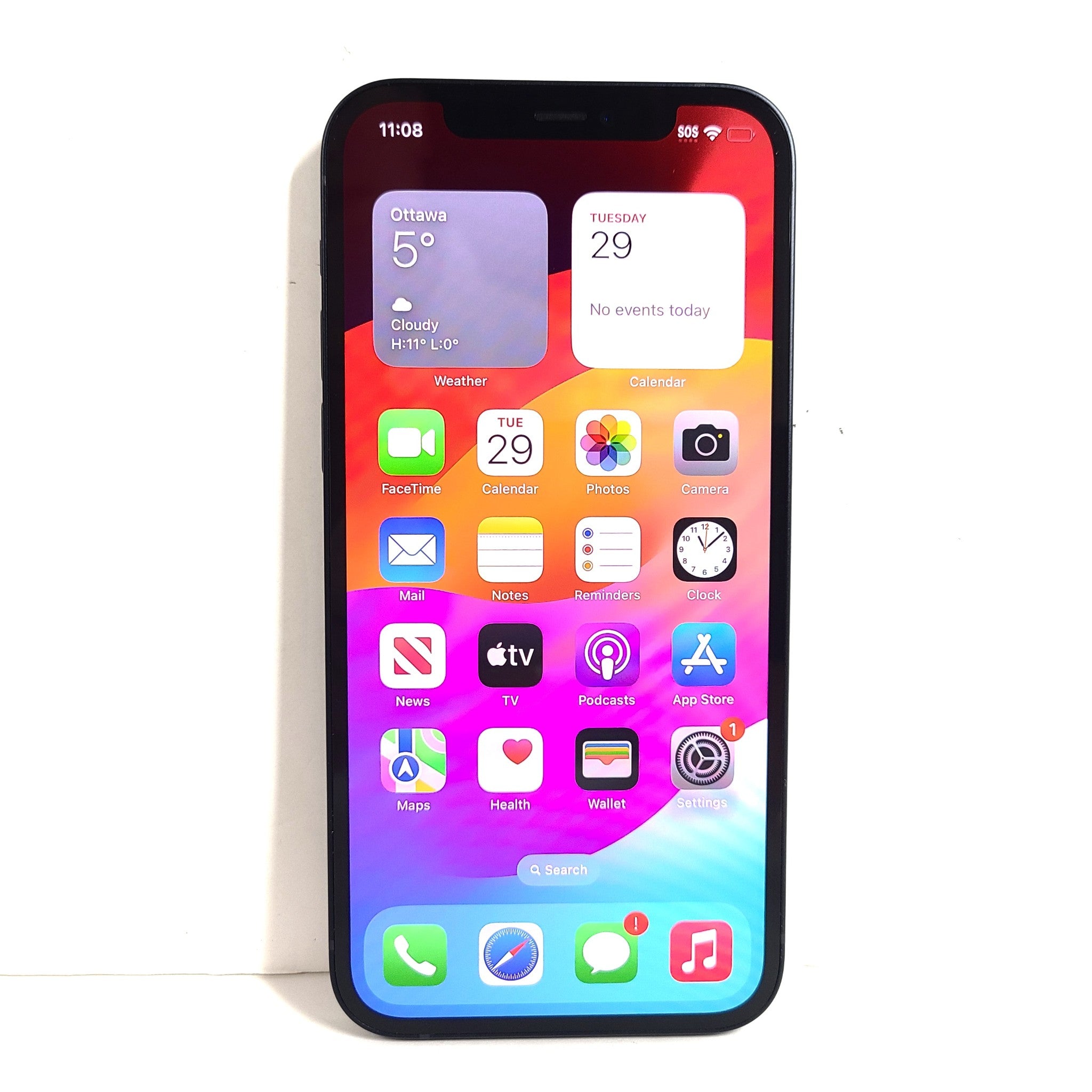 Apple iPhone 12 64GB Black (Locked to AT&T) iOS Smartphone A2172