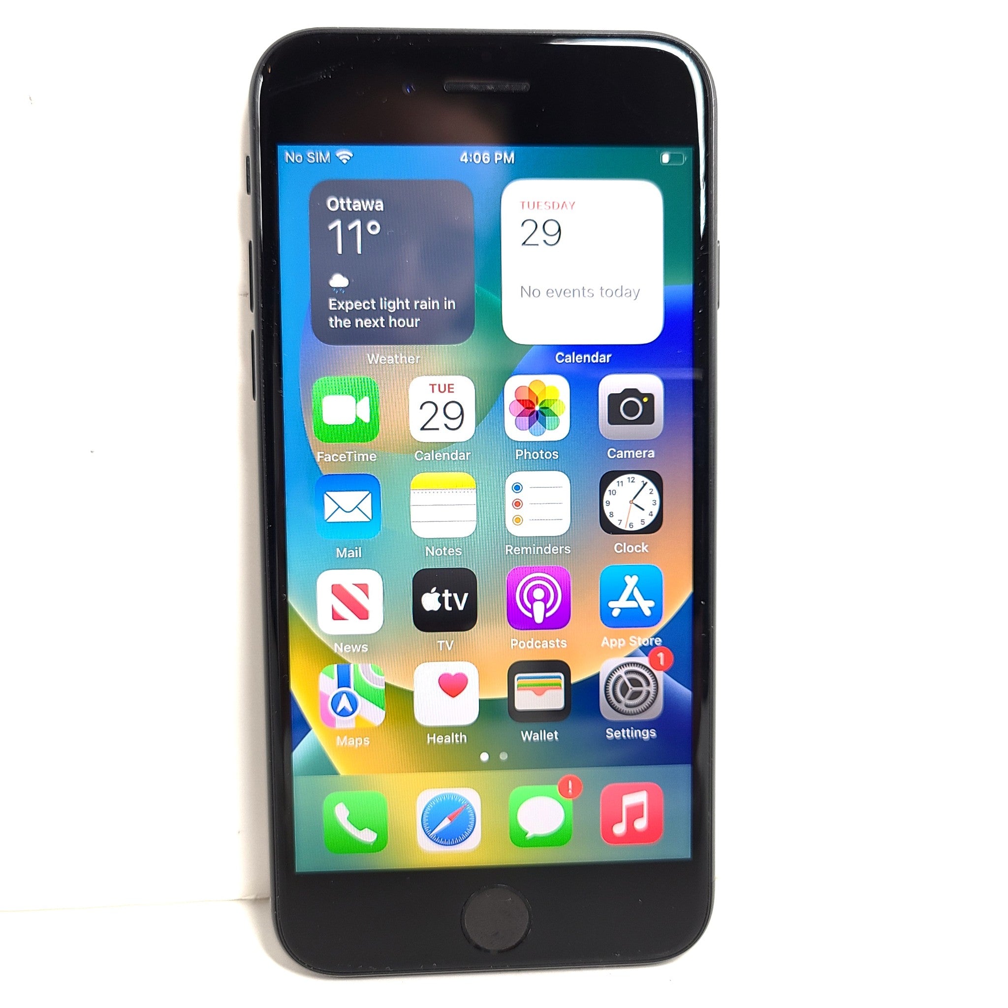 Apple iPhone SE 2 (2020) A2275 64GB Black (LOCKED TO AT&T) iOS Smartphone - READ