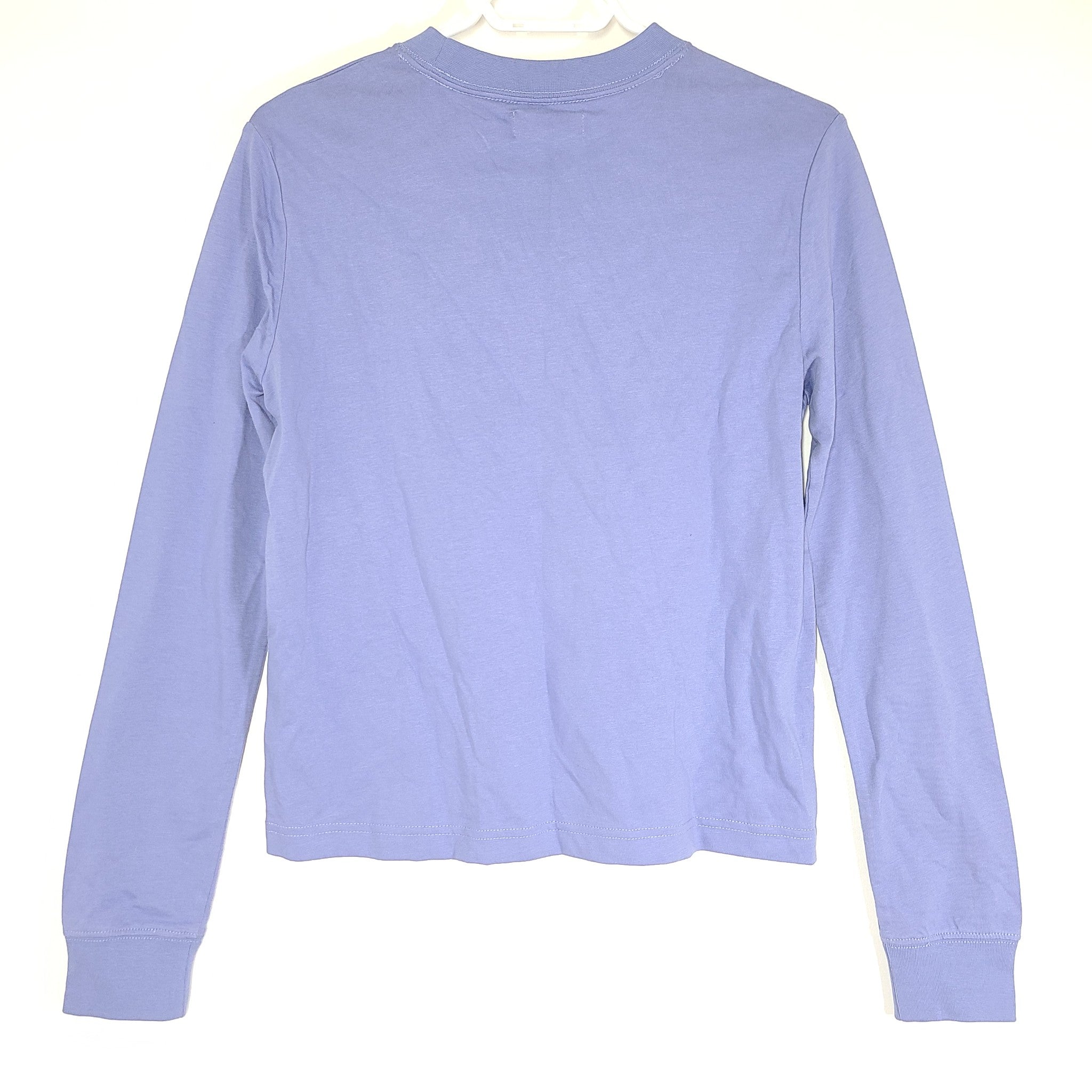 Calvin Klein Women's Archive Logo Long Sleeve T-Shirt Violet Sz S