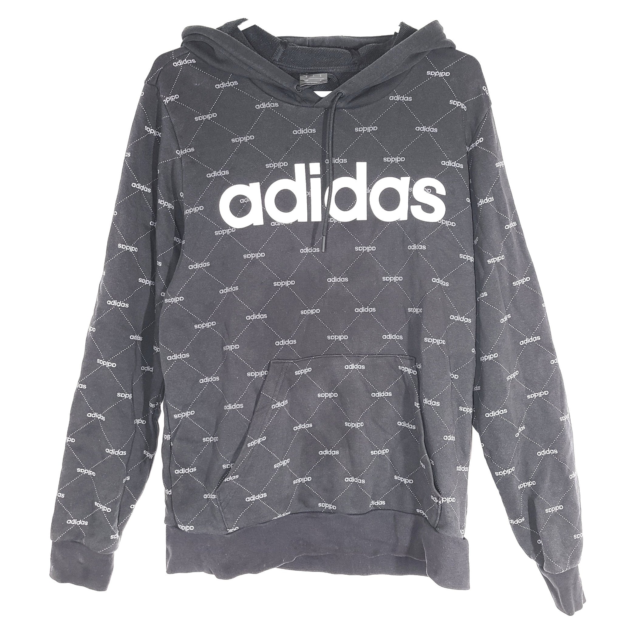 Adidas Men's Hoodie Core Favorites Hoodie Sweatshirt Black E16256 Size M
