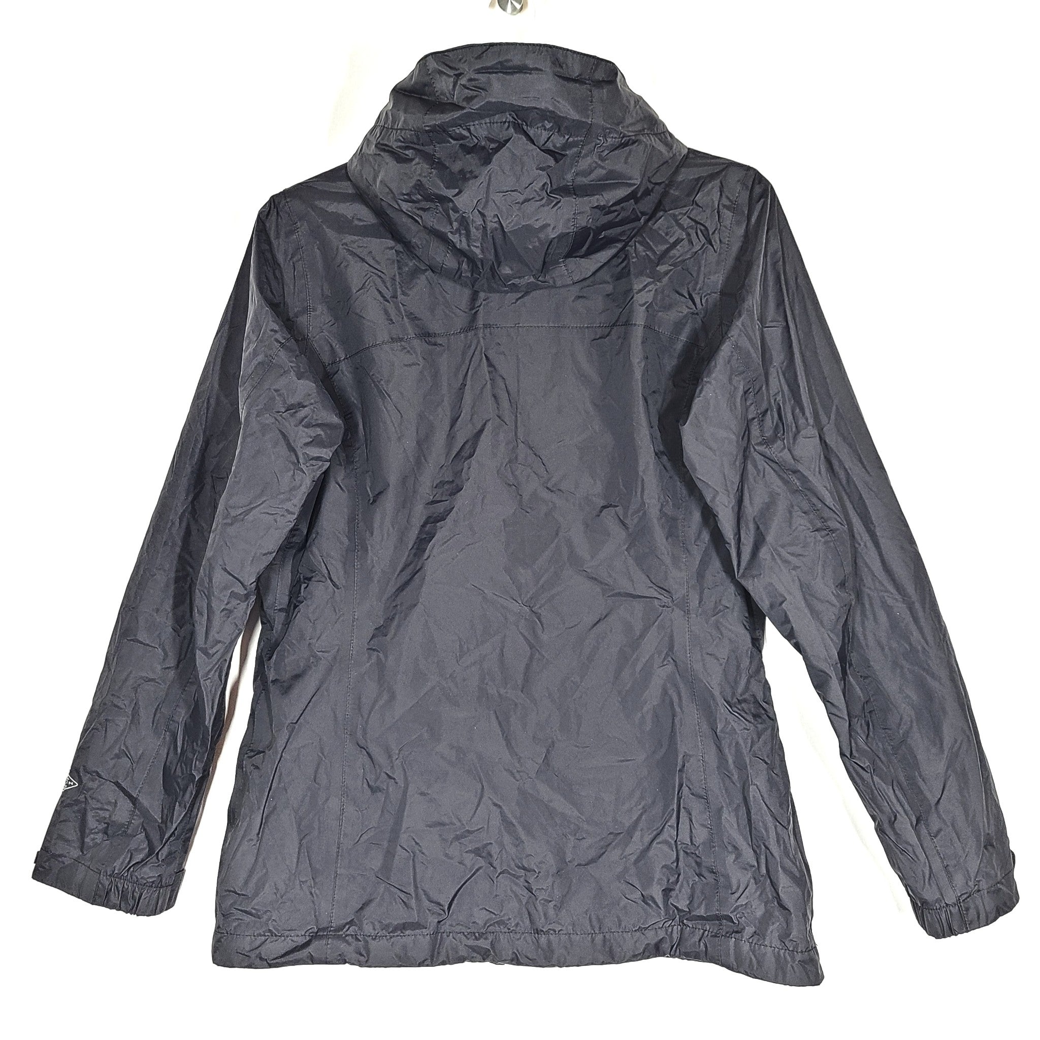 Columbia Women’s Tested Tough Rain Jacket 2 Omni-Tech 1567321 Black Sz S