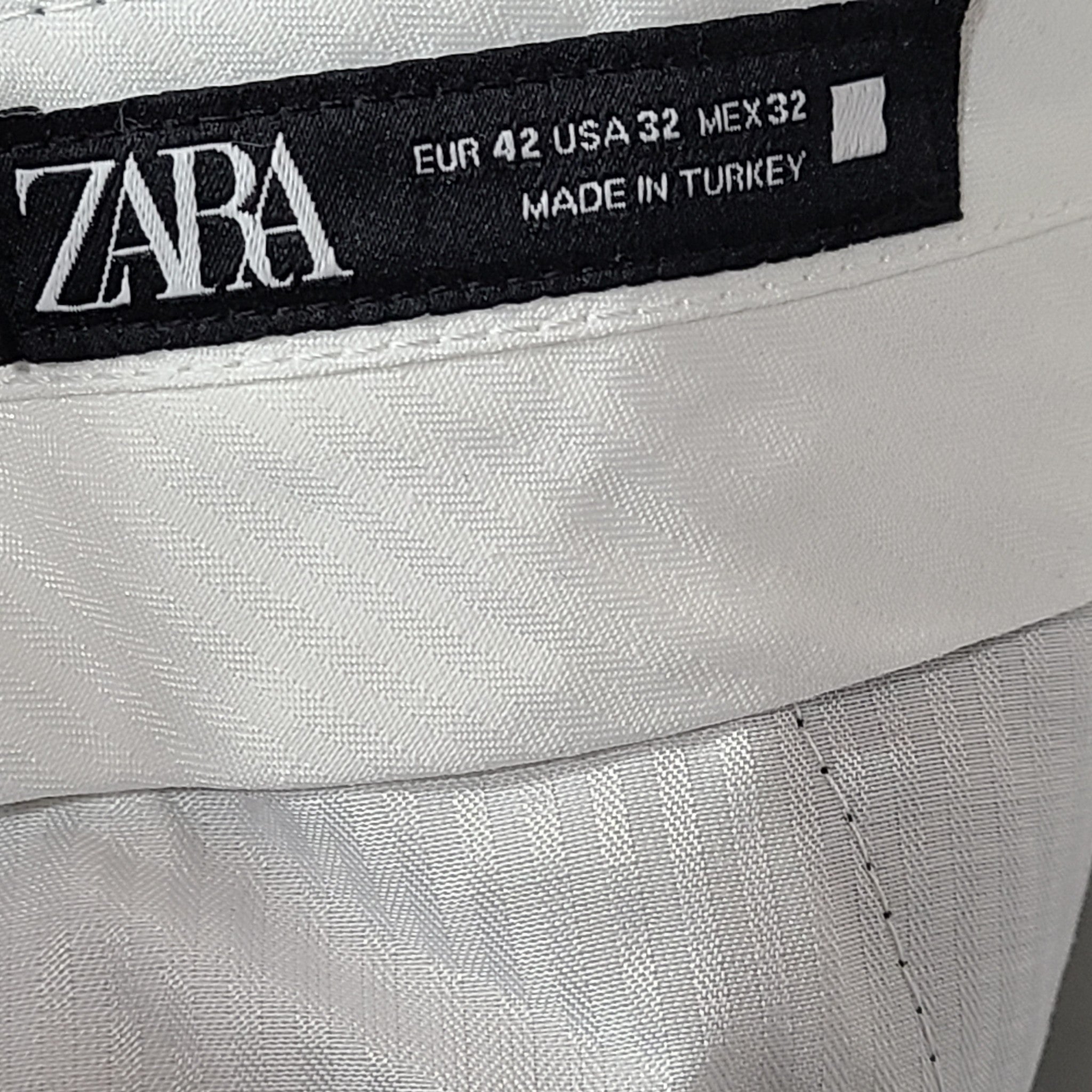 Zara Men's Classic Suit Dress Pants 0706/453 Navy Blue Sz 32