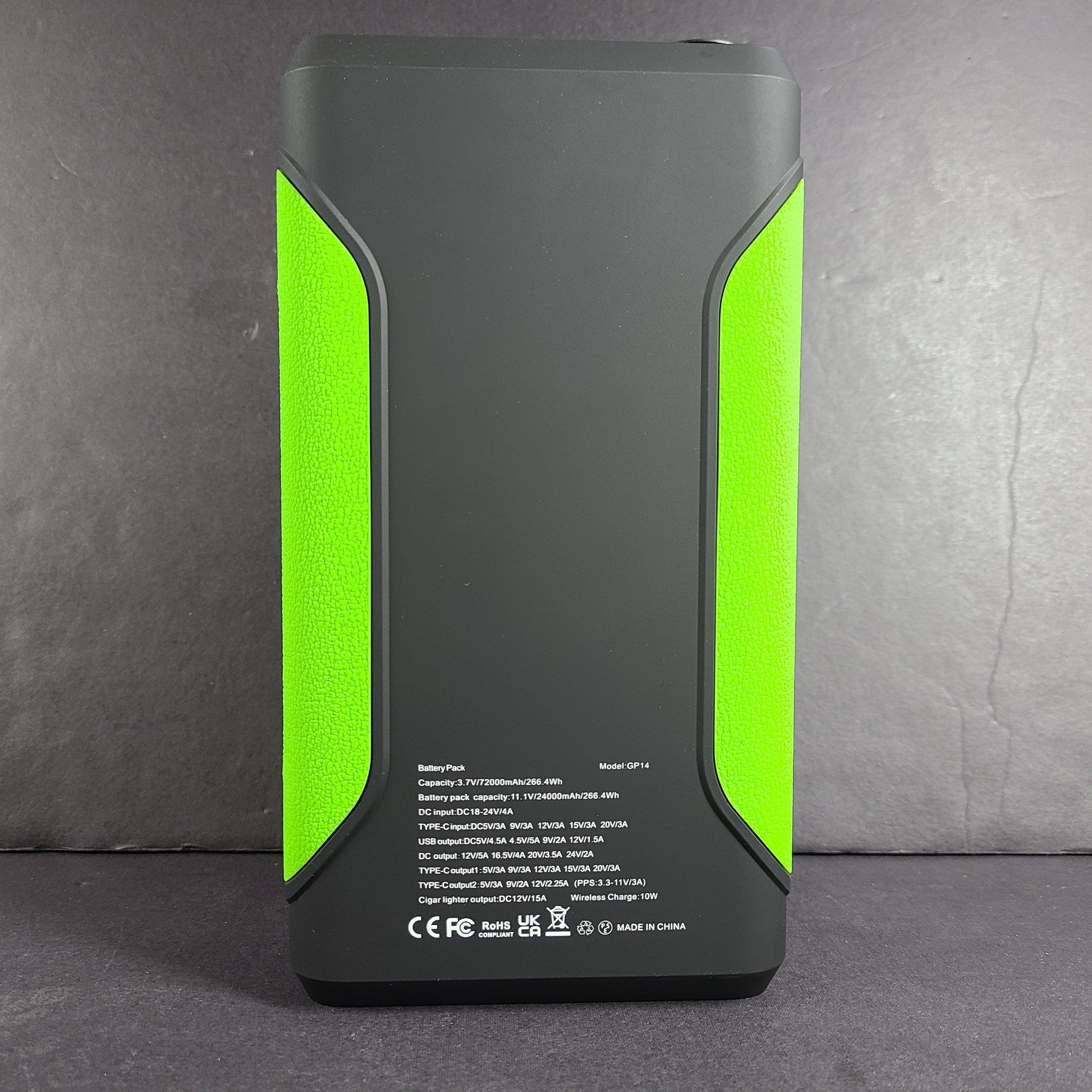 EasyLonger Portable Battery Power Bank GP14 Supply 72000mAh Wireless Charging