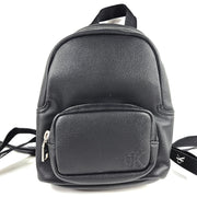 Calvin Klein Women's Ultralight Embroidered Logo Backpack Vegan Leather Black