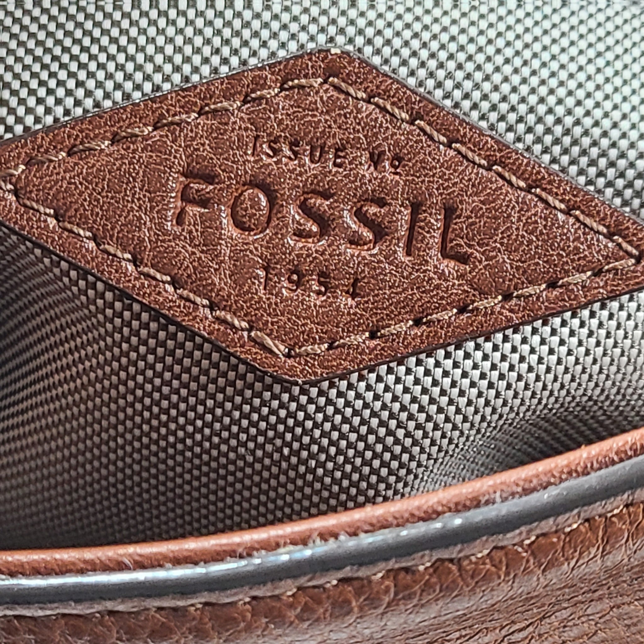 Fossil Maya Crossbody Flap Bag Real Leather Purse ZB7839914 Brown Multi