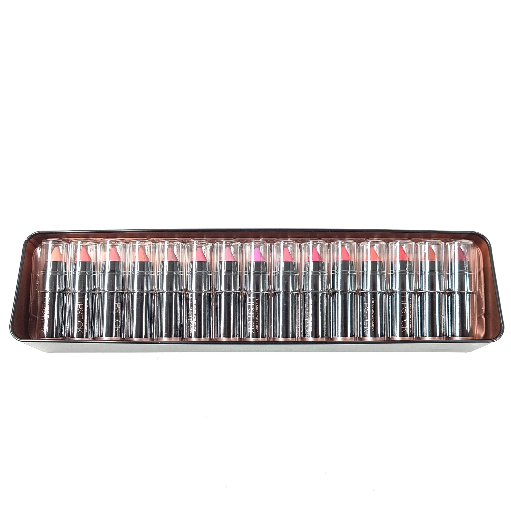 The Colour Institute Make My Lips 15 pc Mini Lip Color Set Lipsticks Pink Red